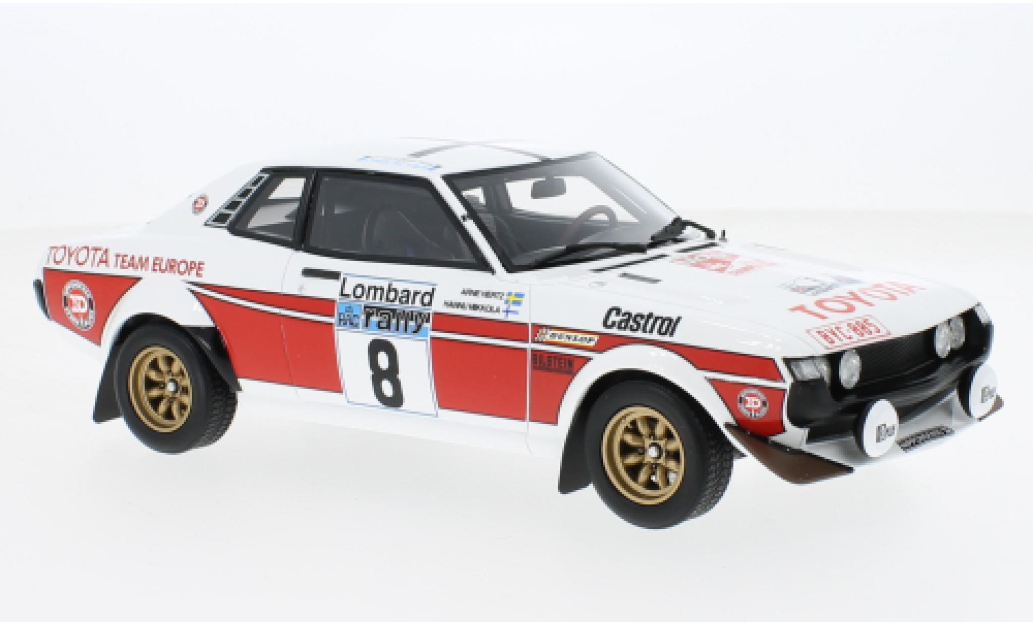 Toyota Celica 1/18 Ottomobile (RA21) No.8 Rallye WM RAC Rallye 1977 modelauto