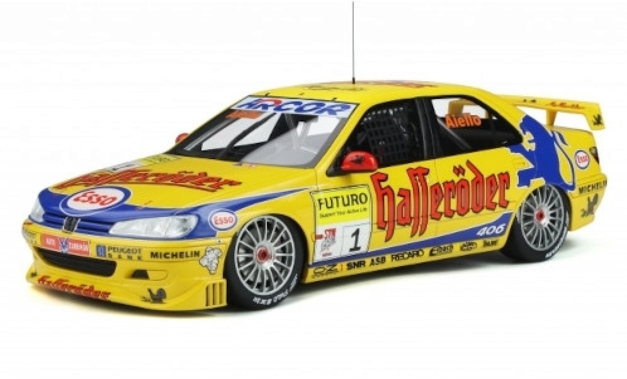 Peugeot 406 1/18 Ottomobile STW No.1 Team Esso Hasser&ouml;der Super-Tourenwagen-Cup (STW) 1998 L.Aiello modelauto