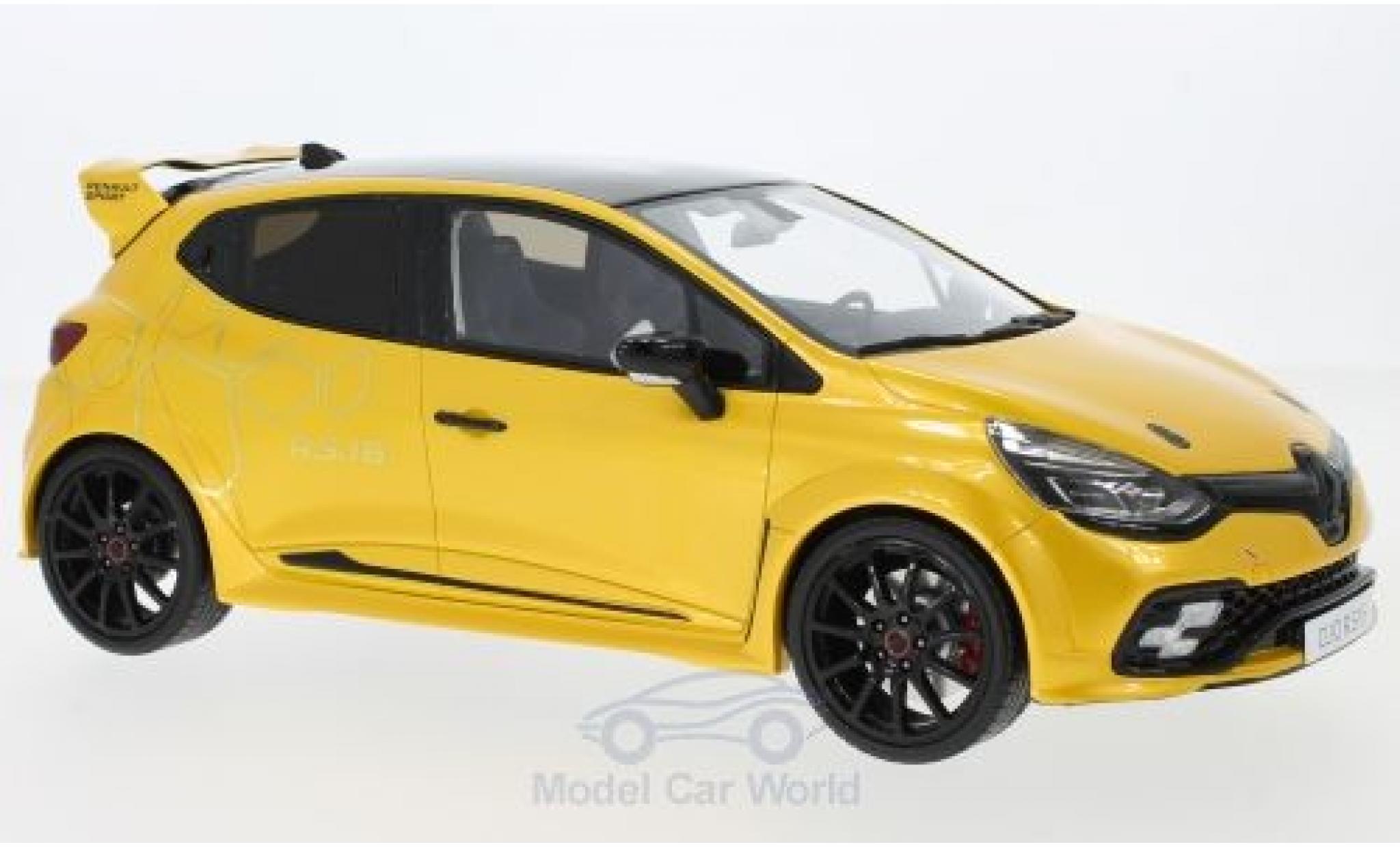 Renault Clio 1/18 Ottomobile R.S.16 metallic geel 2016 modelauto