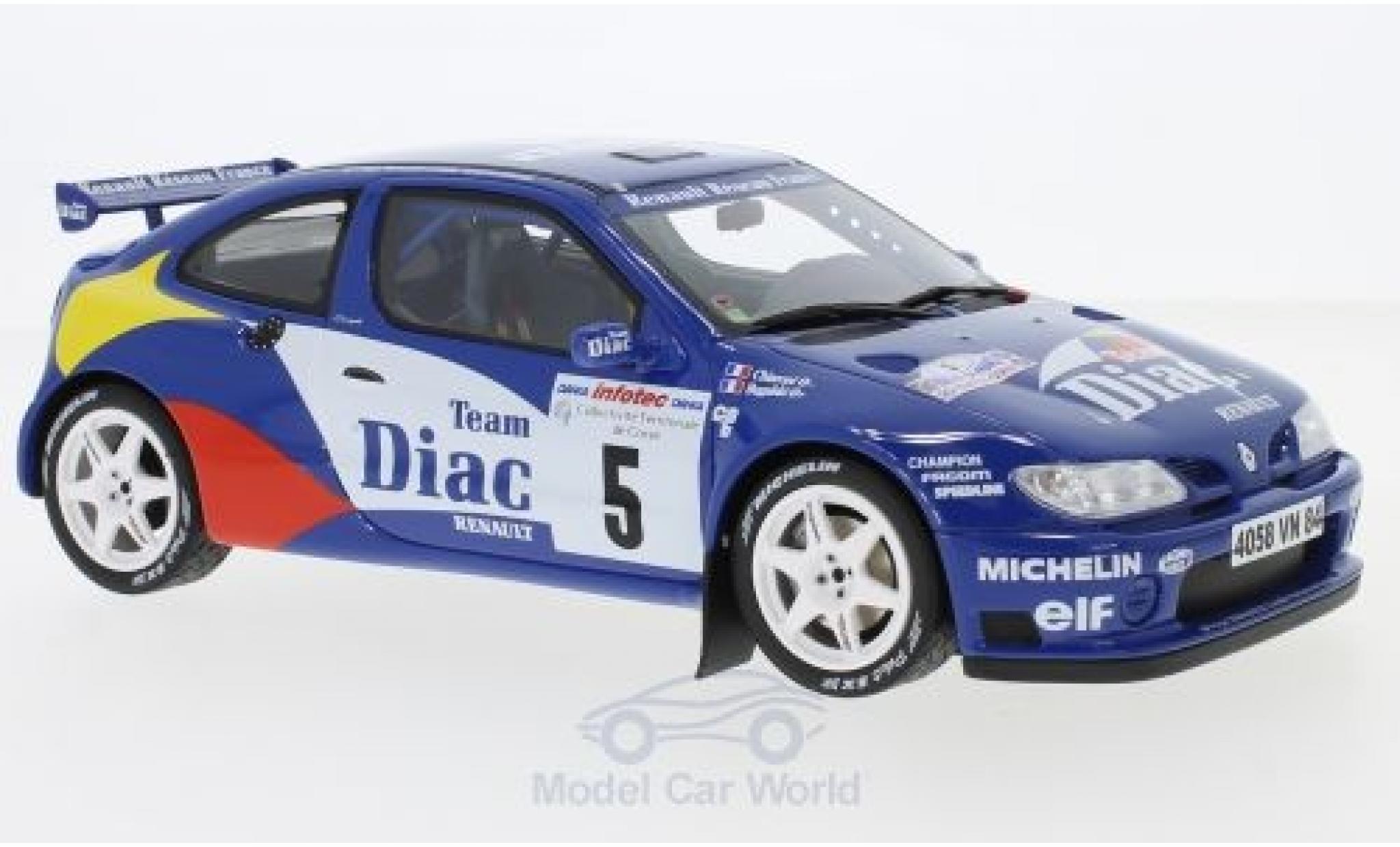 Renault Megane RS 1/18 Ottomobile Maxi Kit Car No.5 Rallye WM Rallye Tour de Corse 1996 P.Bugalski/J-P.Chiaroni modelauto