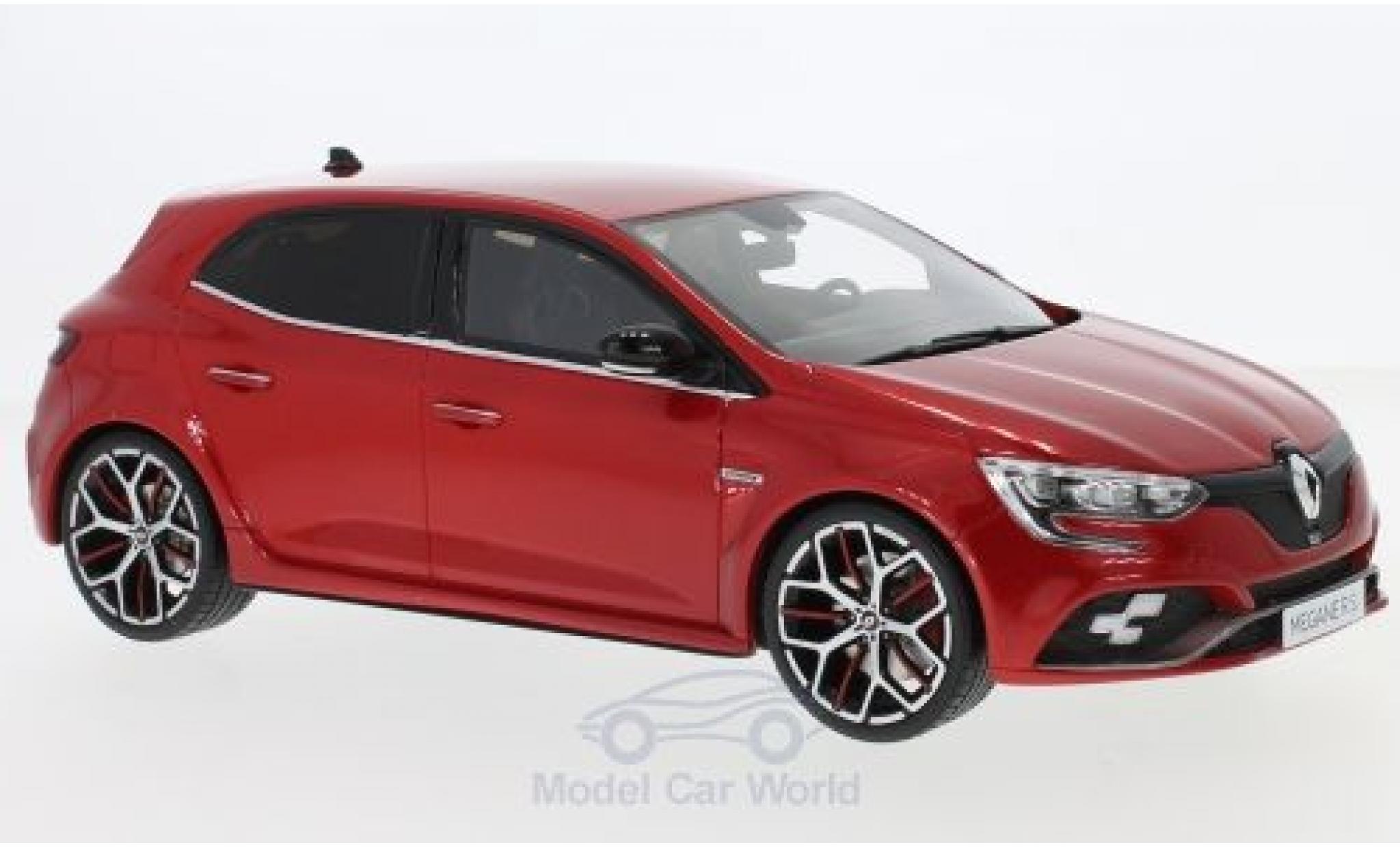 Renault Megane Trophy 1/18 Ottomobile R.S. Trophy metallic rood 2018 modelauto