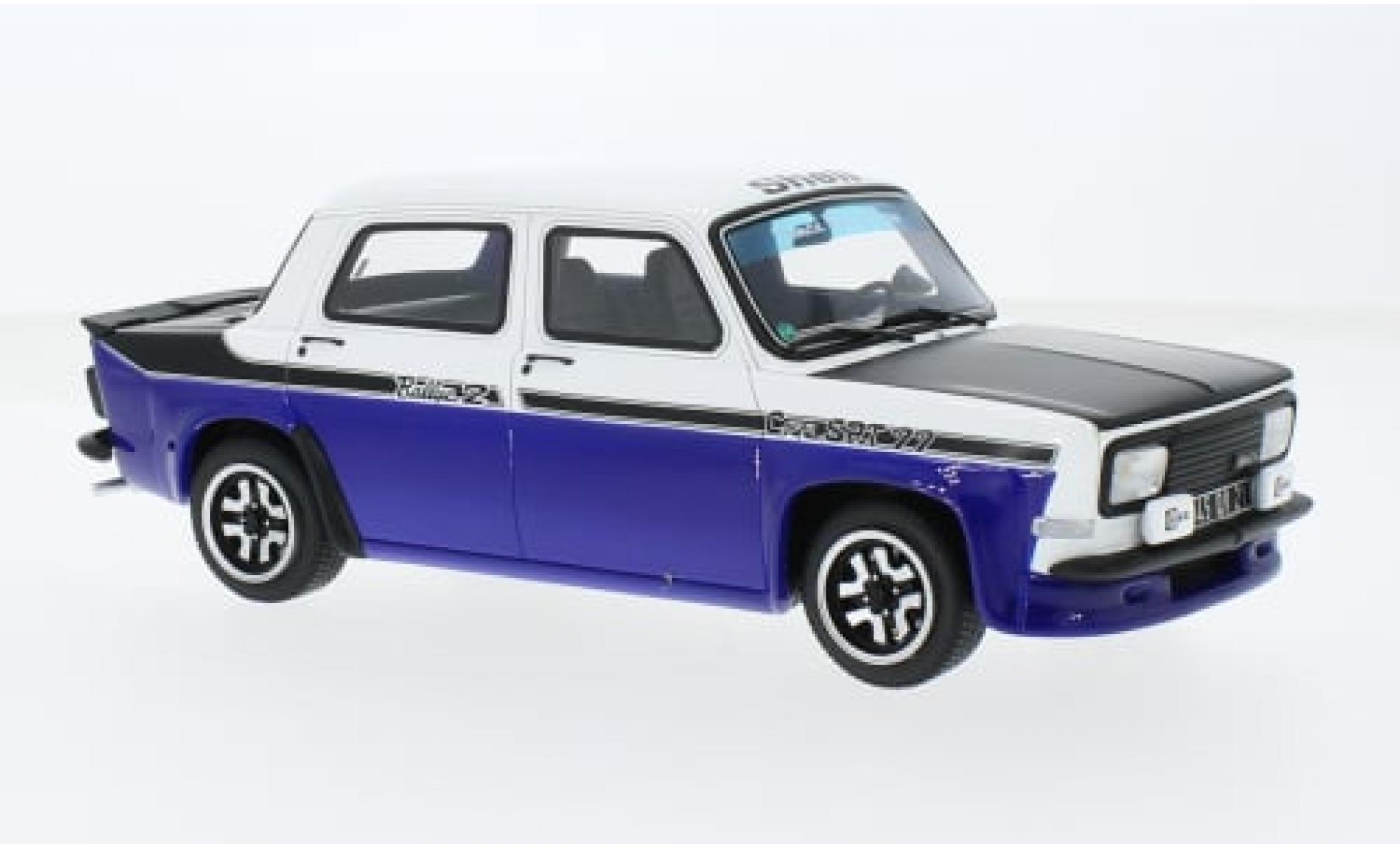Simca 1000 1/18 Ottomobile Rallye 2 SRT wit/blauw 1977 1:18 modelauto