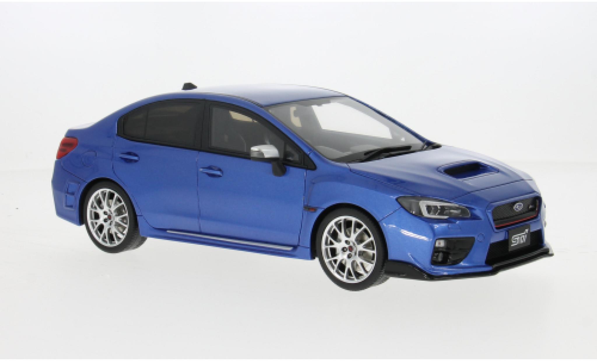 Subaru WRX 1/18 Ottomobile STI (S207) blauw 2015 1:18 modelauto