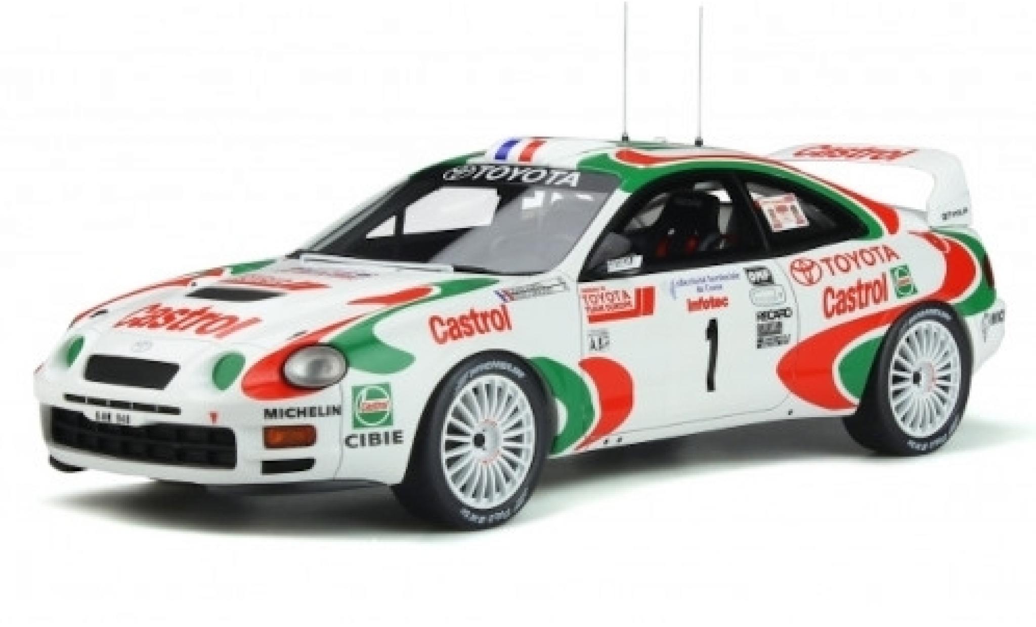 Toyota Celica 1/18 Ottomobile GT Four (ST205) No.1 Team Castrol Europe Castrol Tour de Corse 1995 D.Auriol/D.Giraudet modelauto