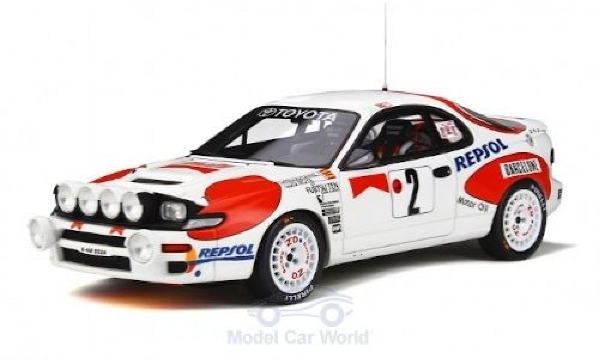 Toyota Celica 1/18 Ottomobile ST185 No.2 Rallye WM Rallye Monte Carlo 1992 C.Sainz/L.Moya modelauto
