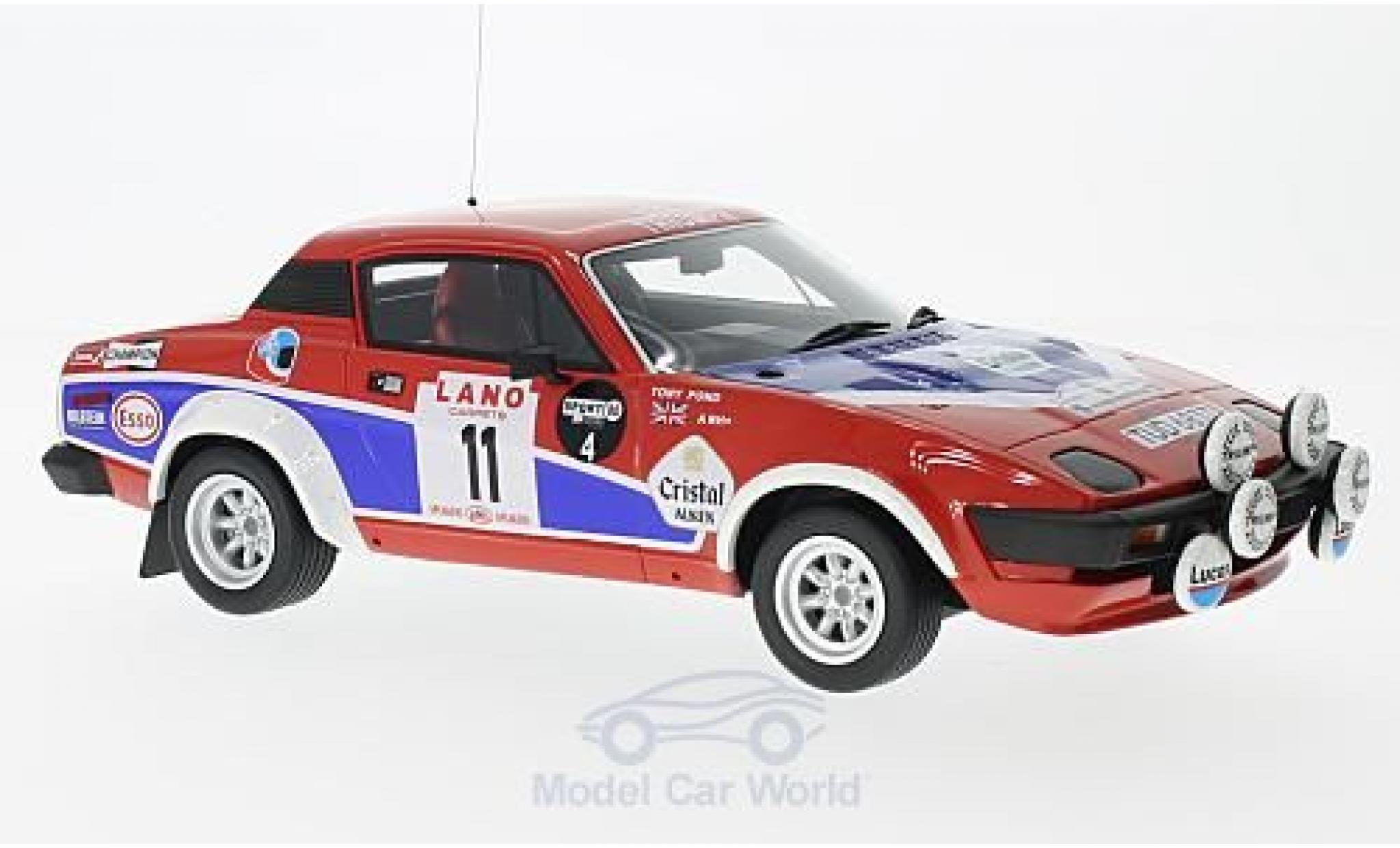 Triumph TR7 1/18 Ottomobile V8 Gruppe 4 No.11 24h Ypres 1980 T.Pond/F.Gallagher modelauto