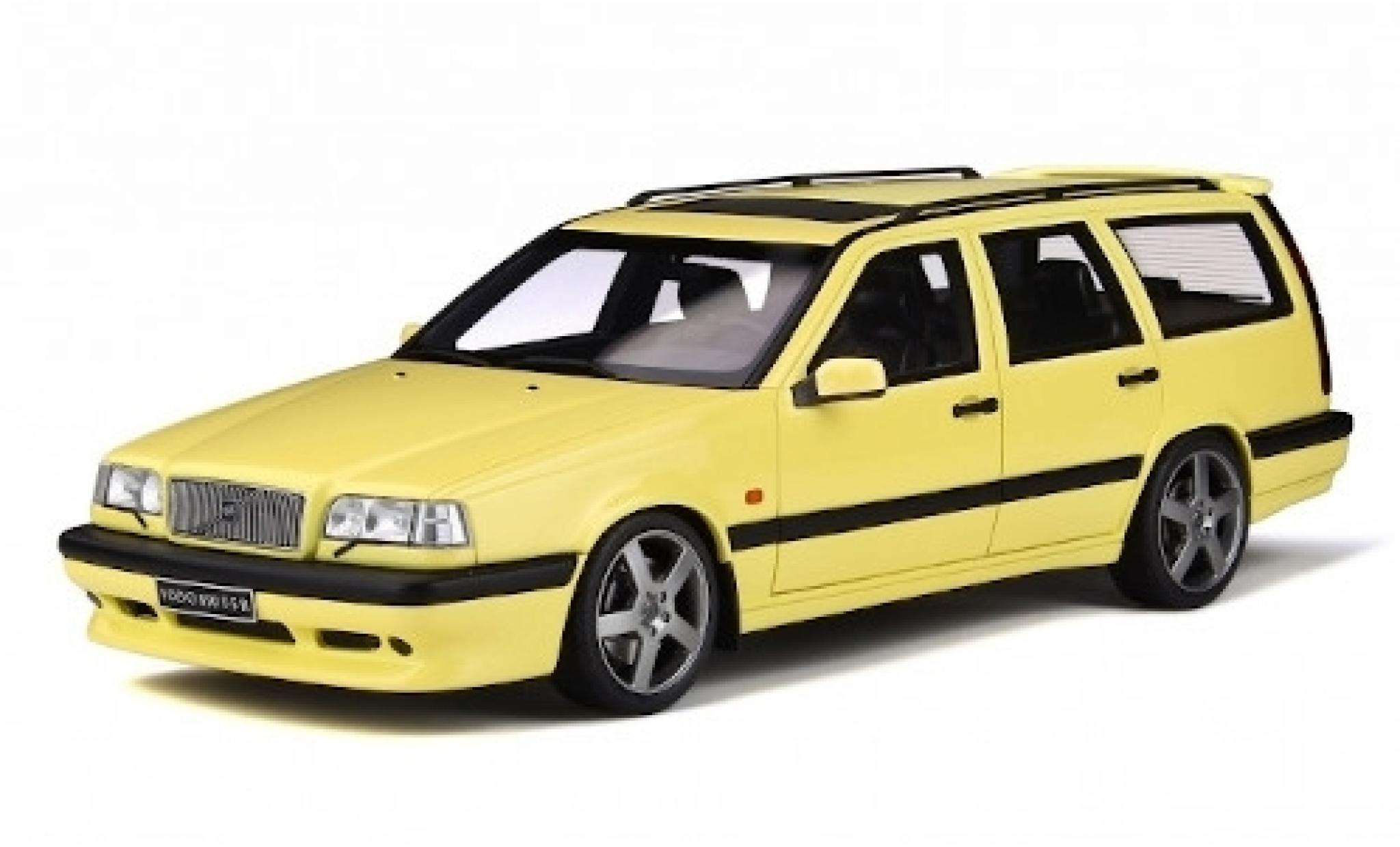 Volvo 850 1/18 Ottomobile T5-R Estate geel 1995 modelauto