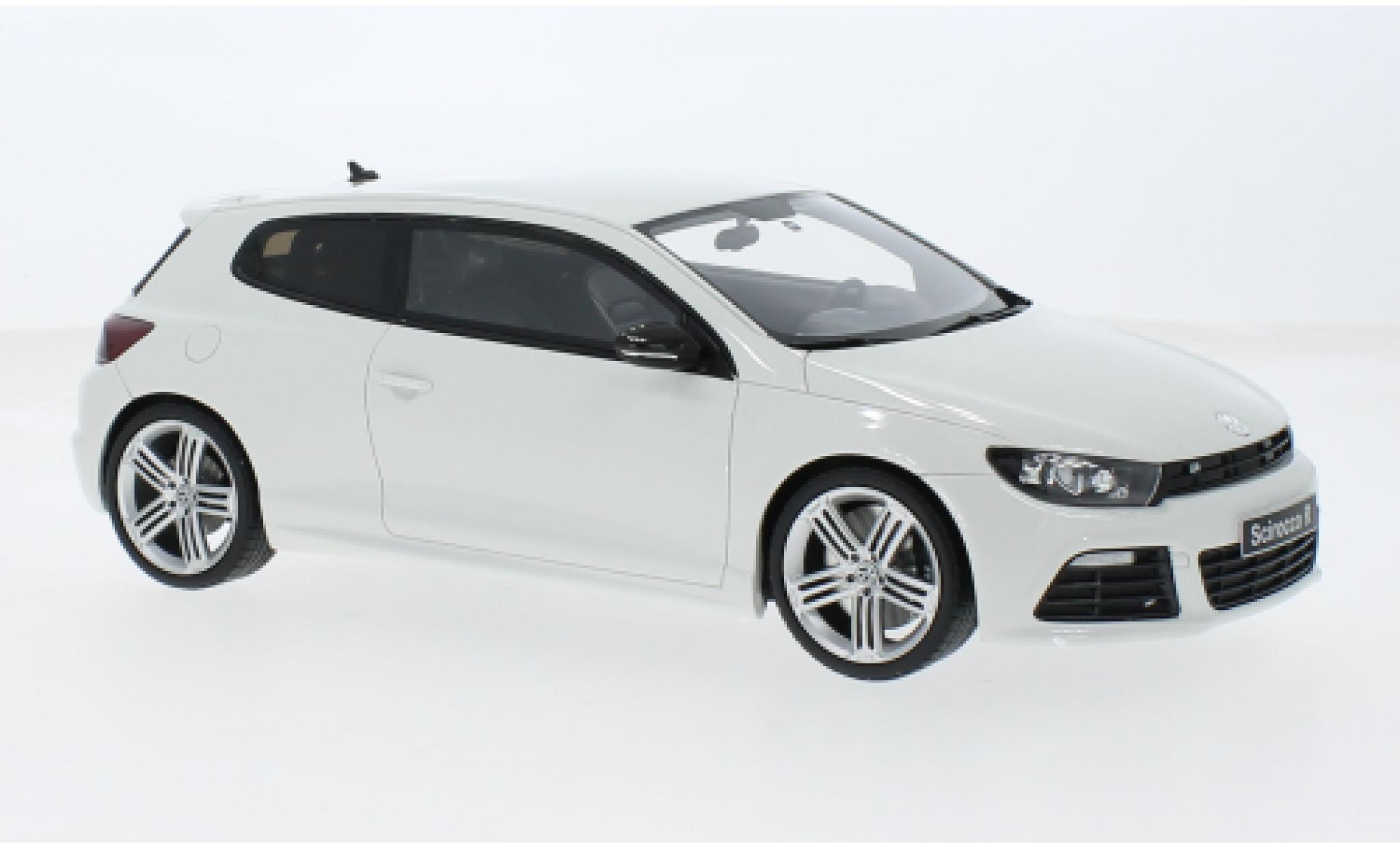 Volkswagen Scirocco 1/18 Ottomobile III R wit 2008 1:18 modelauto