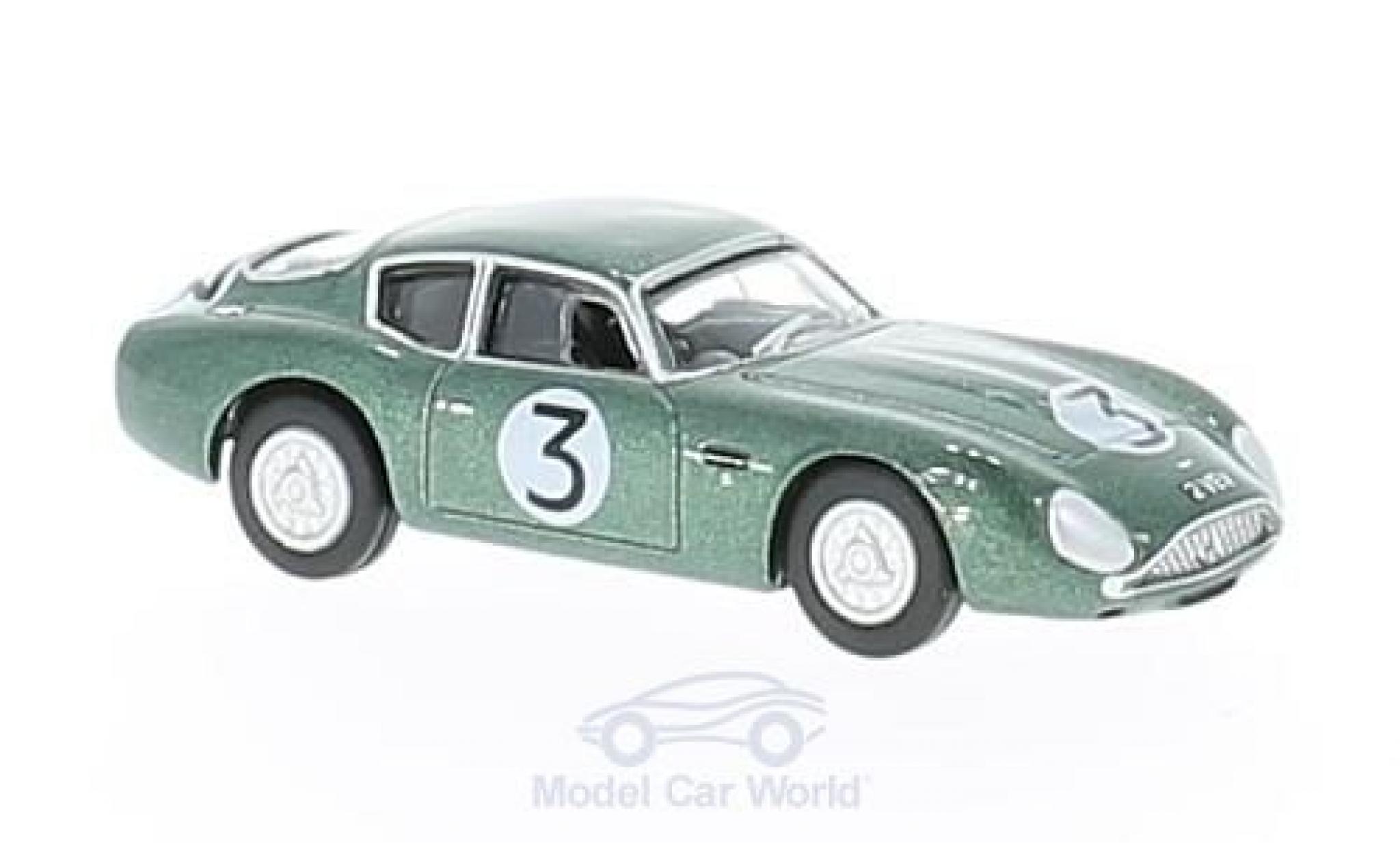 Aston Martin DB4 GT 1/76 Oxford GT Zagato No.3 Goodwood 2 VEV J.Clark modelauto