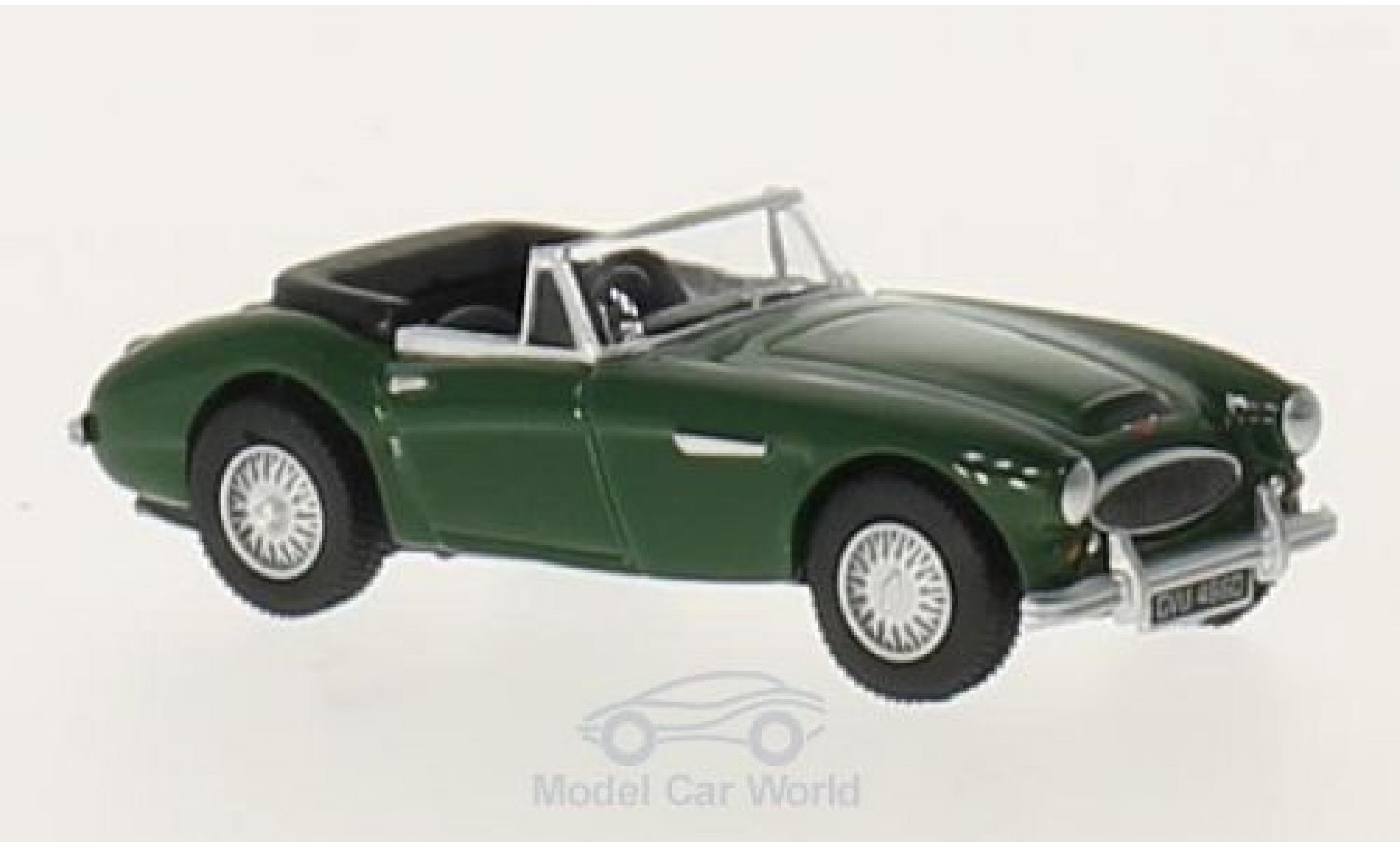 Austin Healey 3000 1/76 Oxford groen RHD modelauto