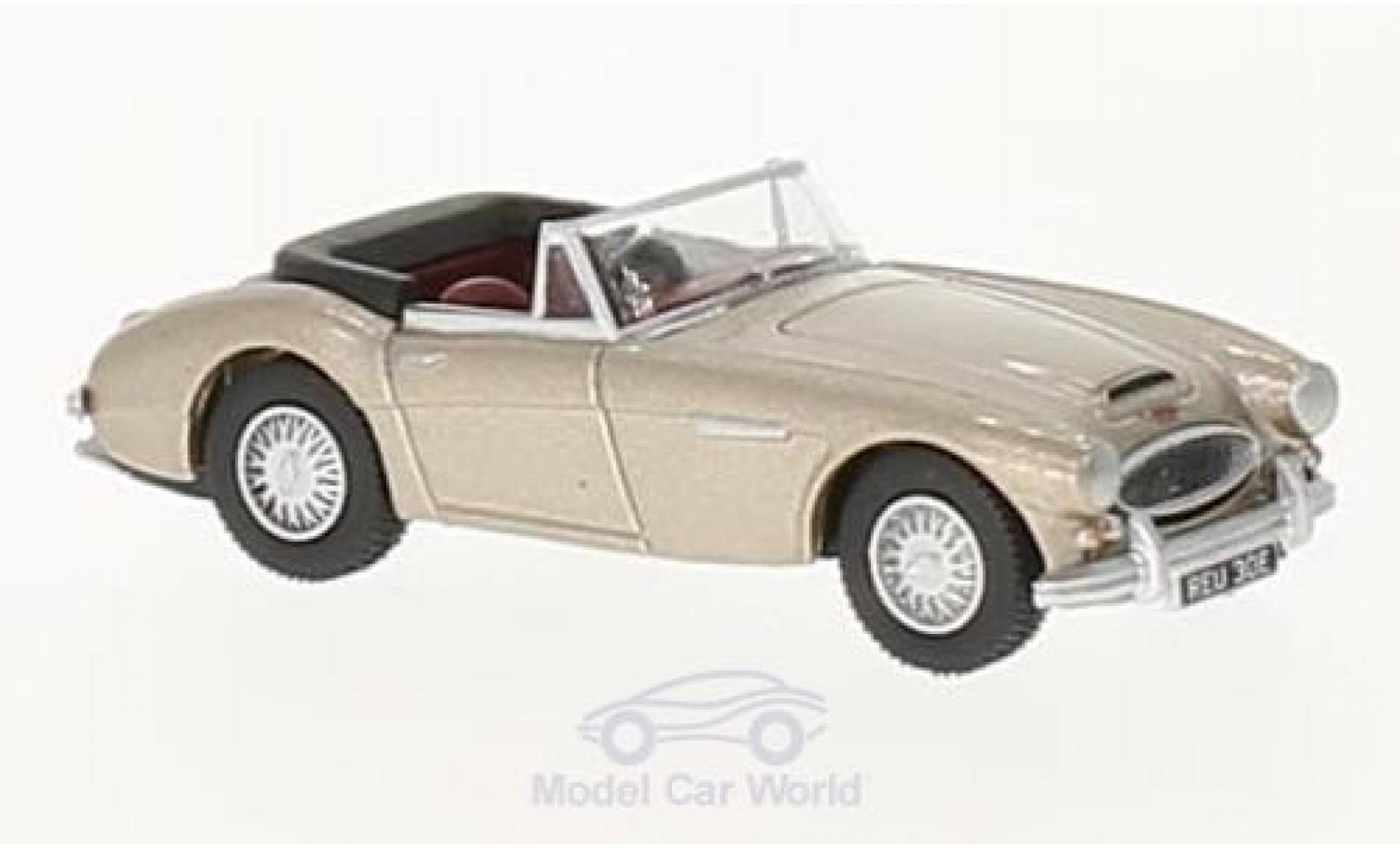 Austin Healey 3000 1/76 Oxford metallic beige modelauto