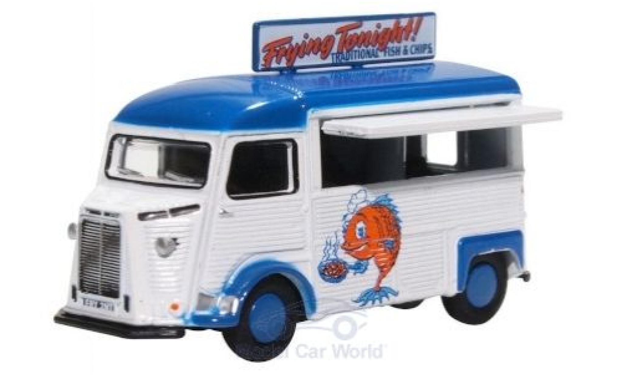 Citroen Type H 1/76 Oxford Catering Van Fish and Chips modelauto
