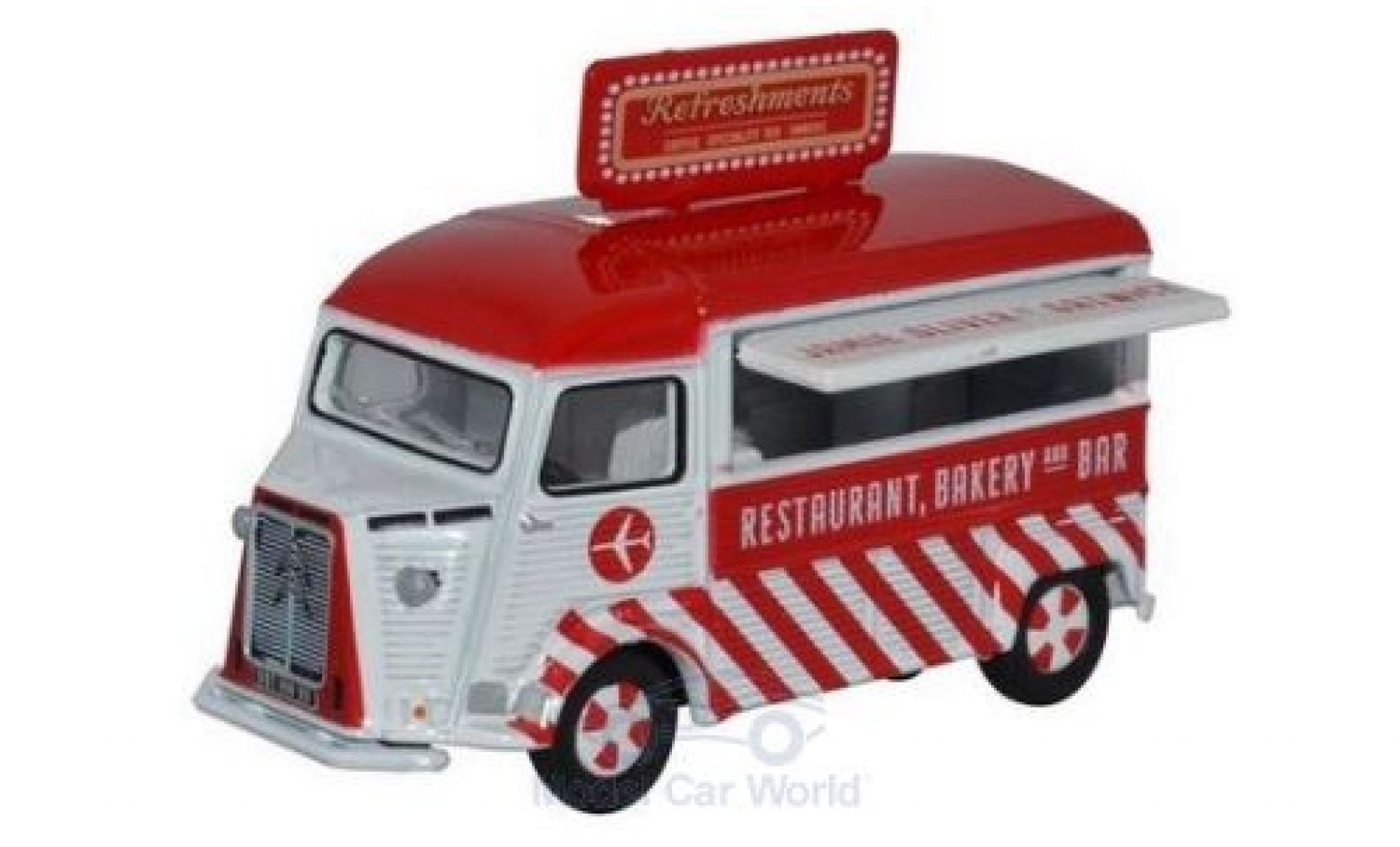 Citroen Type H 1/76 Oxford Catering Van Jamie Oliver at Gatwick modelauto
