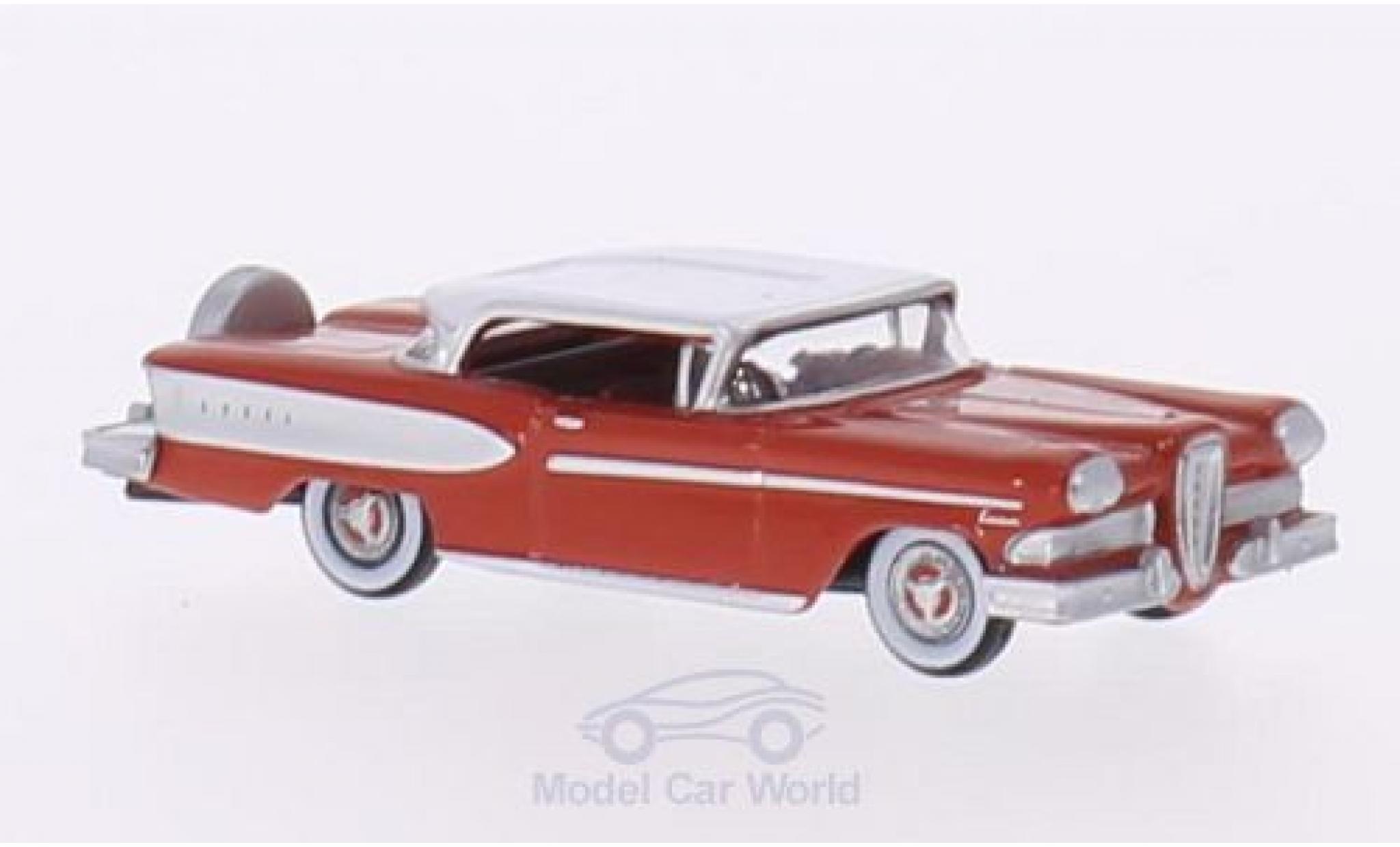 Edsel Citation 1/87 Oxford rood/wit 1958 modelauto
