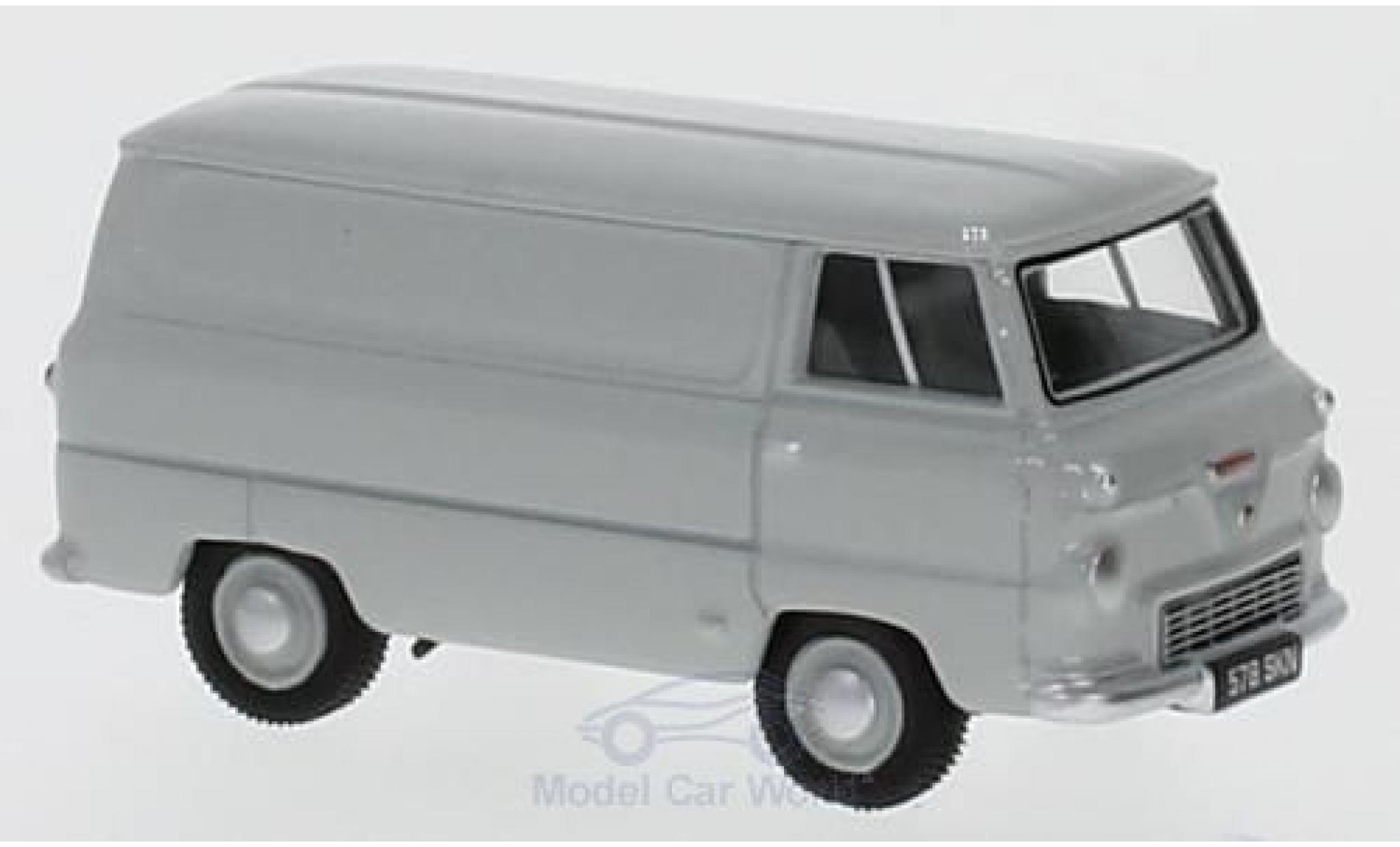 Ford 400E 1/76 Oxford 400 E Van grijs modelauto