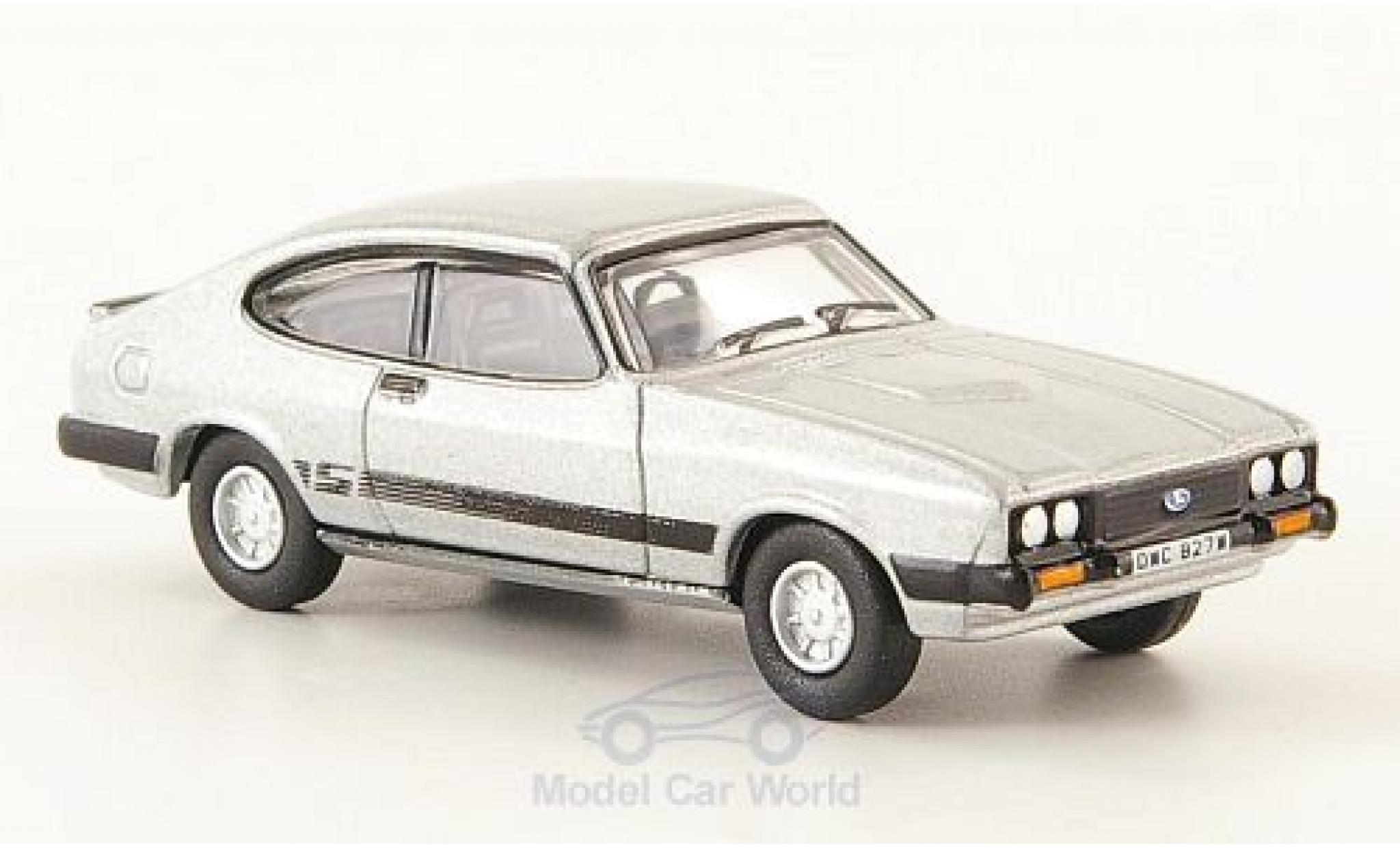 Ford Capri 1/76 Oxford Mk III grijs modelauto