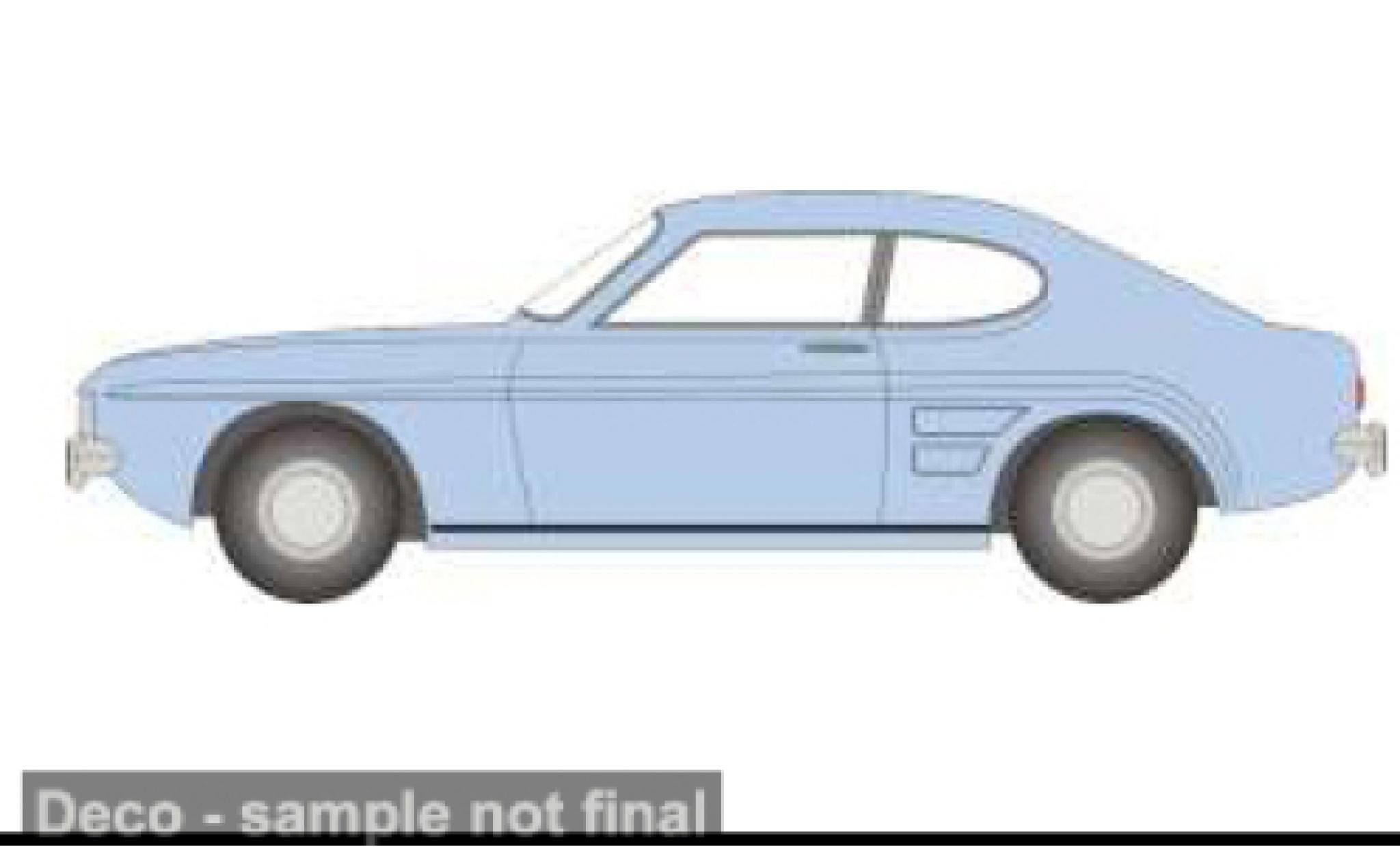 Ford Capri 1/76 Oxford MkI blauw 1:76 modelauto