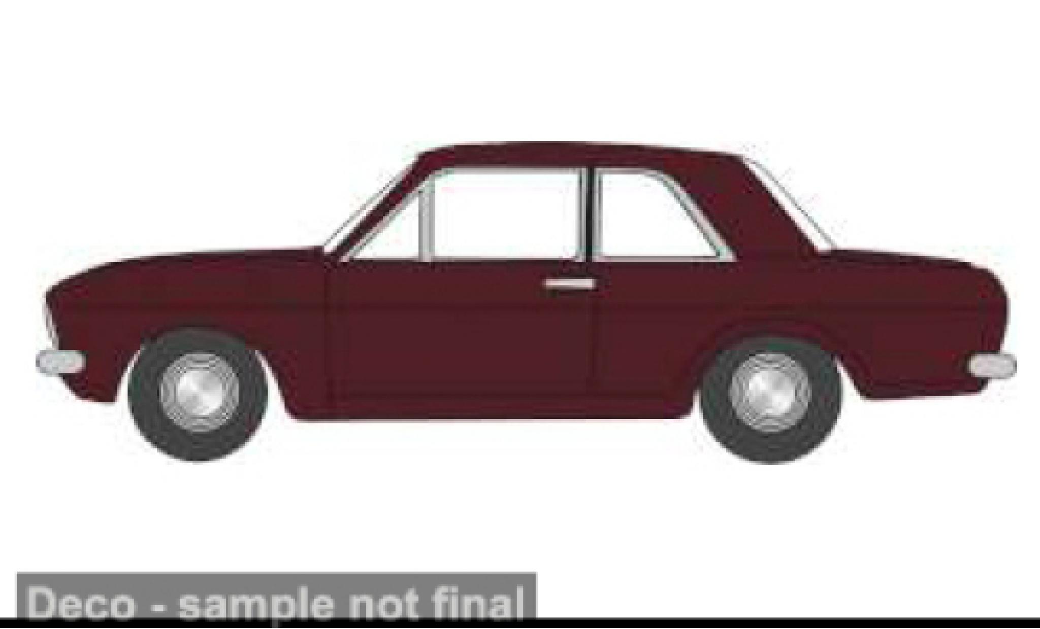 Ford Cortina 1/76 Oxford MkII rood 1:76 modelauto