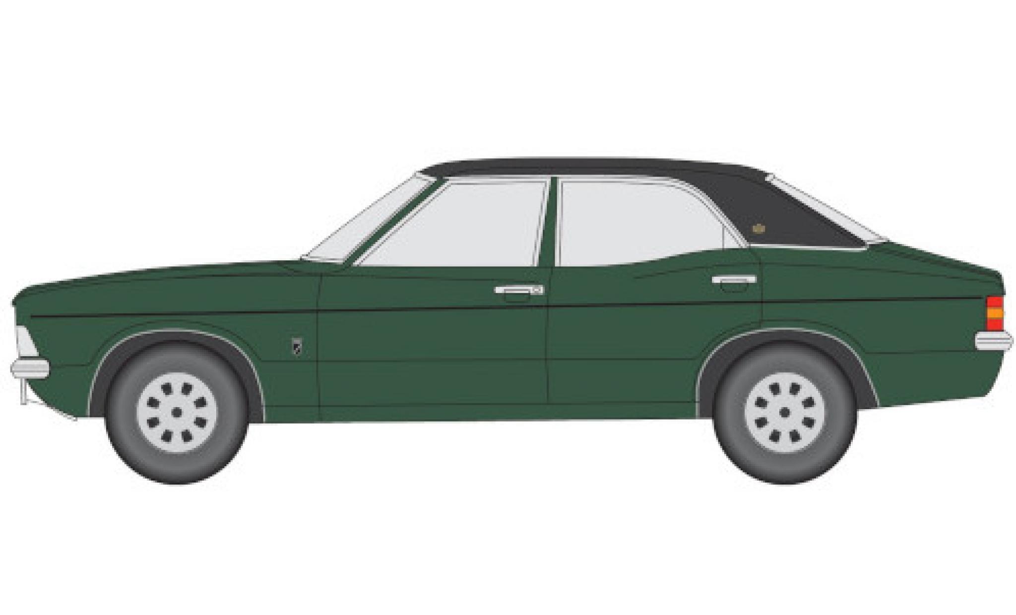 Ford Cortina 1/76 Oxford MKIII groen modelauto