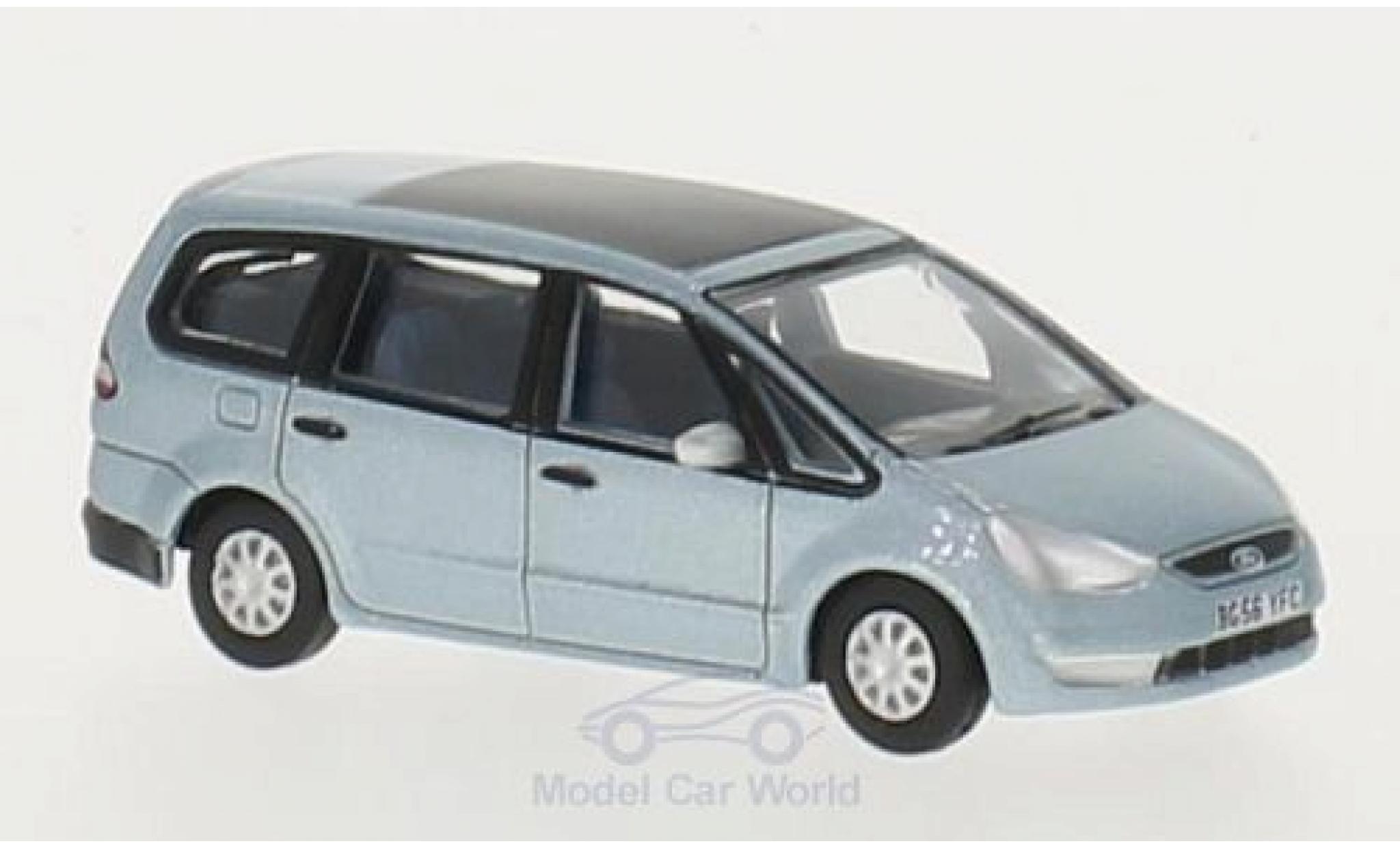 Ford Galaxy 1/76 Oxford metallic blauw RHD modelauto