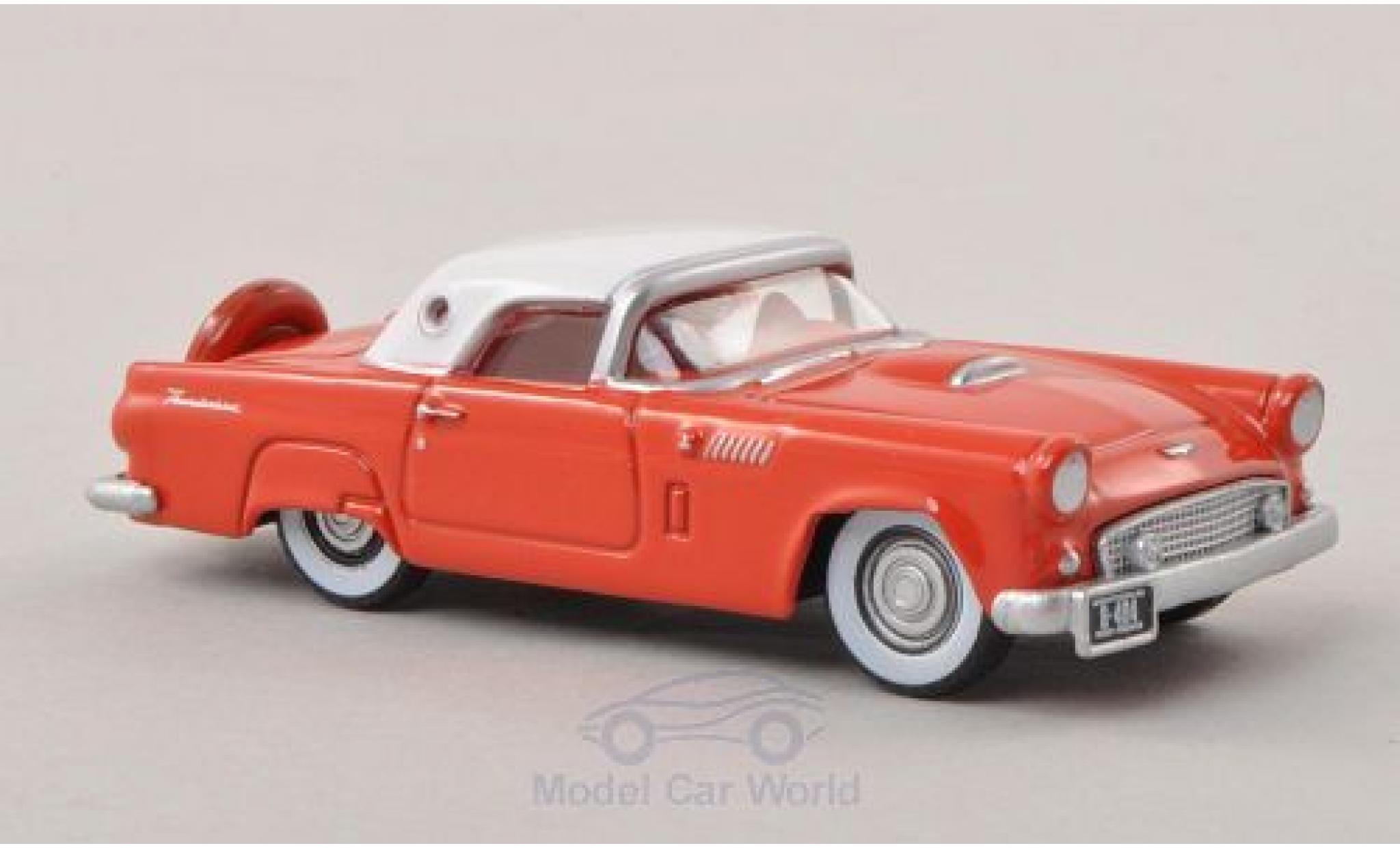 Ford Thunderbird 1/87 Oxford rood/wit 1956 modelauto