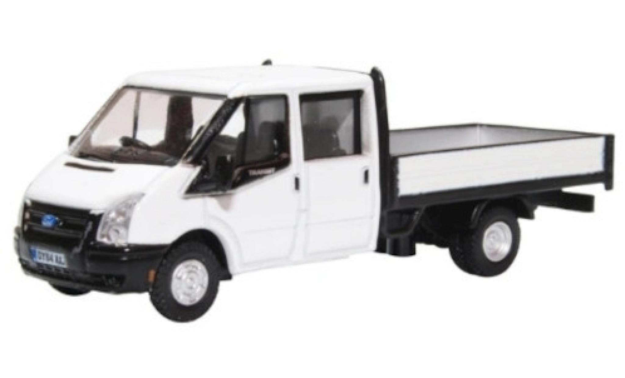 Ford Transit 1/76 Oxford Double Cab Pickup wit RHD modelauto