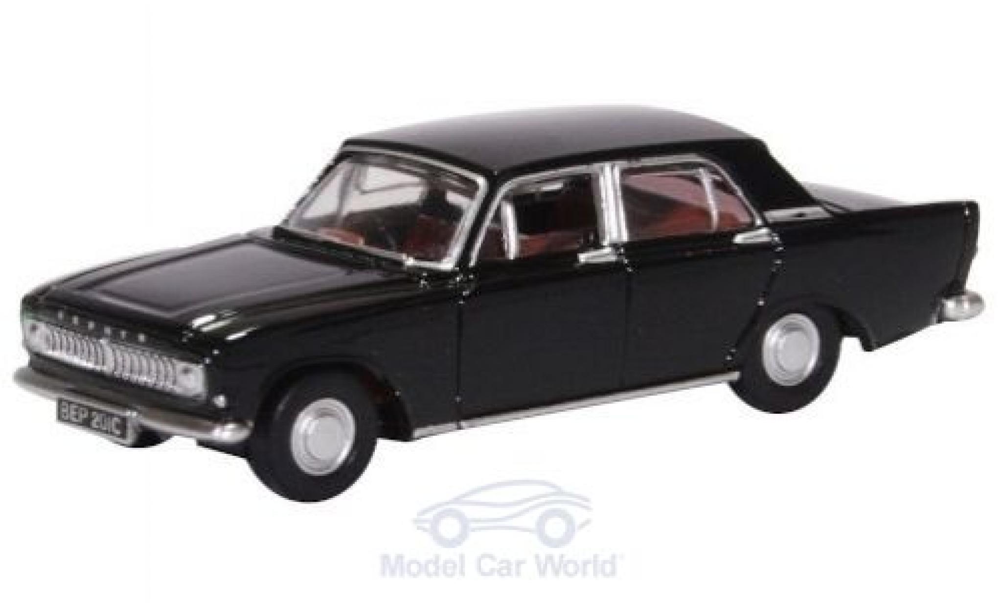 Ford Zephyr 1/76 Oxford zwart RHD modelauto