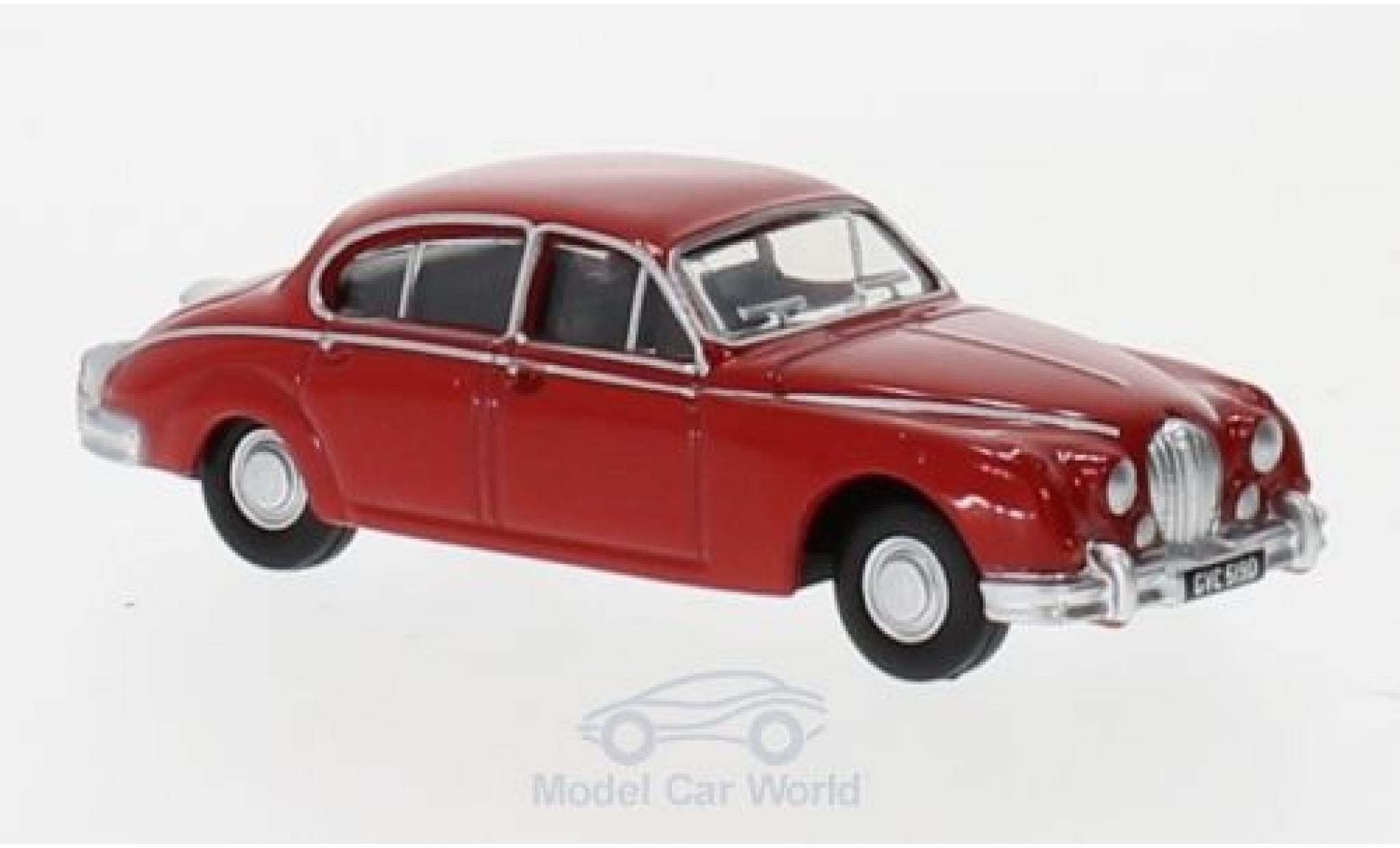 Jaguar MK 1/76 Oxford II rood modelauto