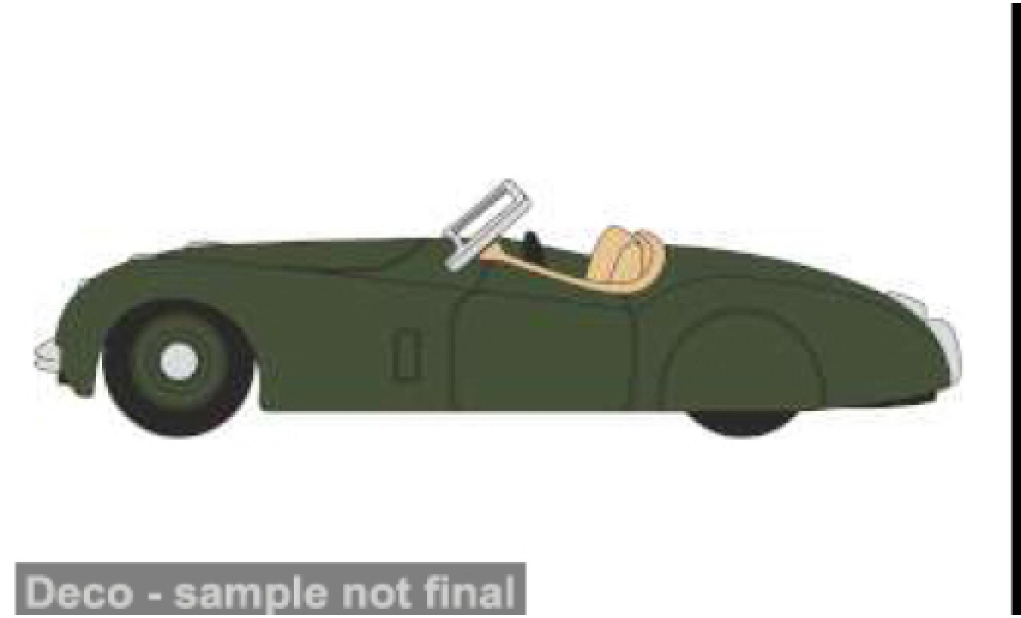 Jaguar XK 1/76 Oxford 120 groen 1:76 modelauto