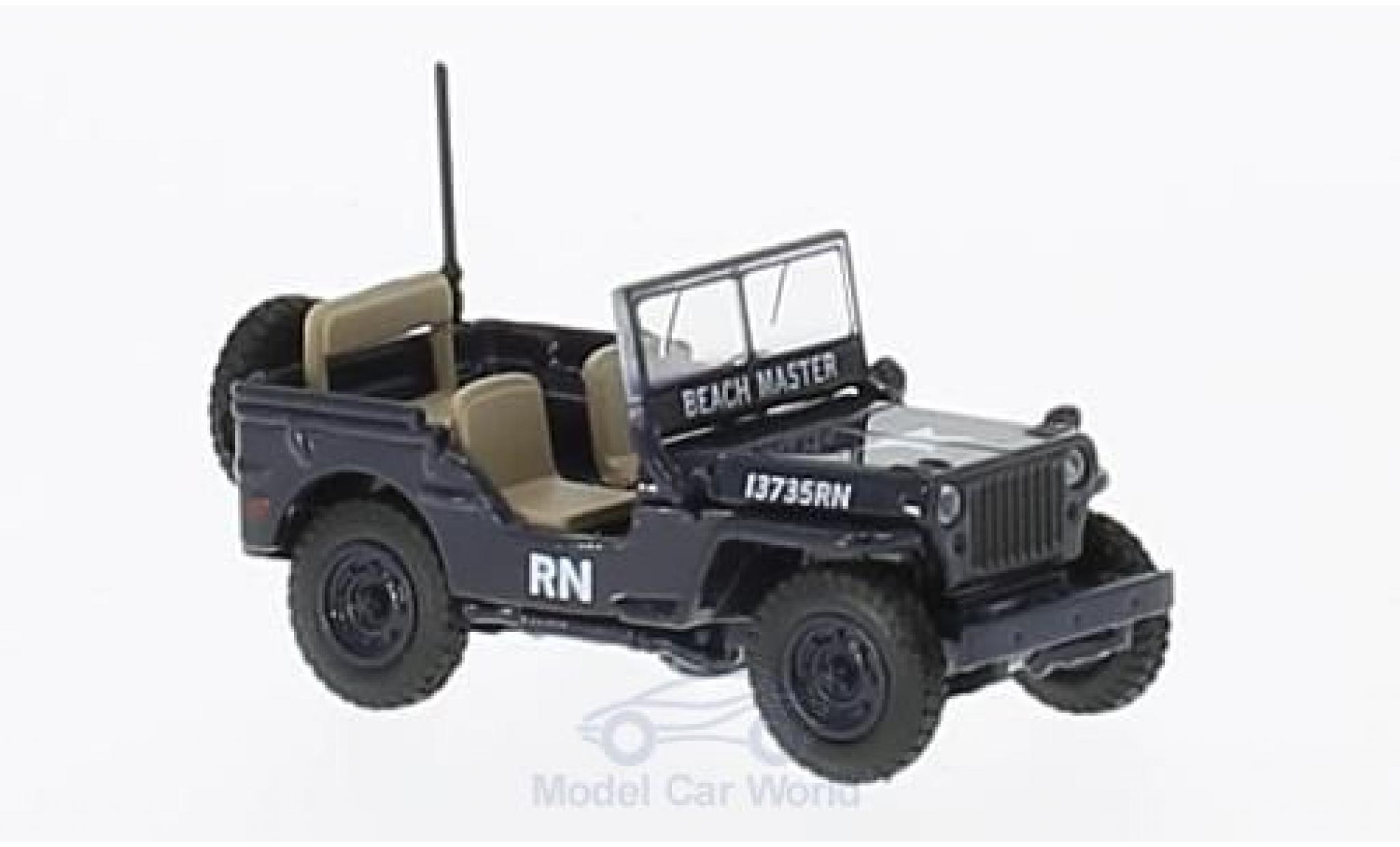 Jeep Willys 1/76 Oxford MB Royal Navy modelauto