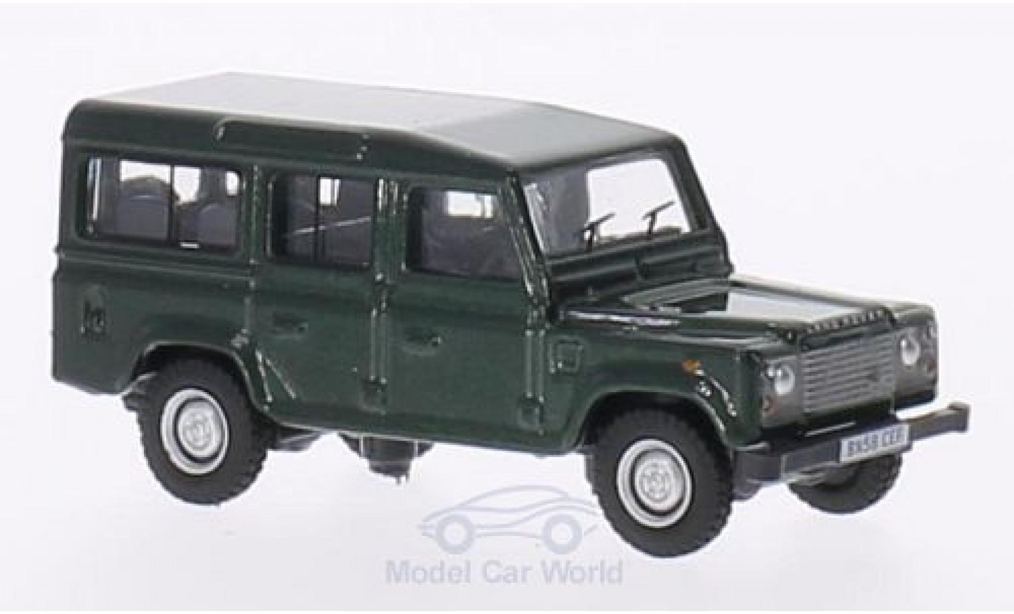 Land Rover Defender 1/76 Oxford groen modelauto