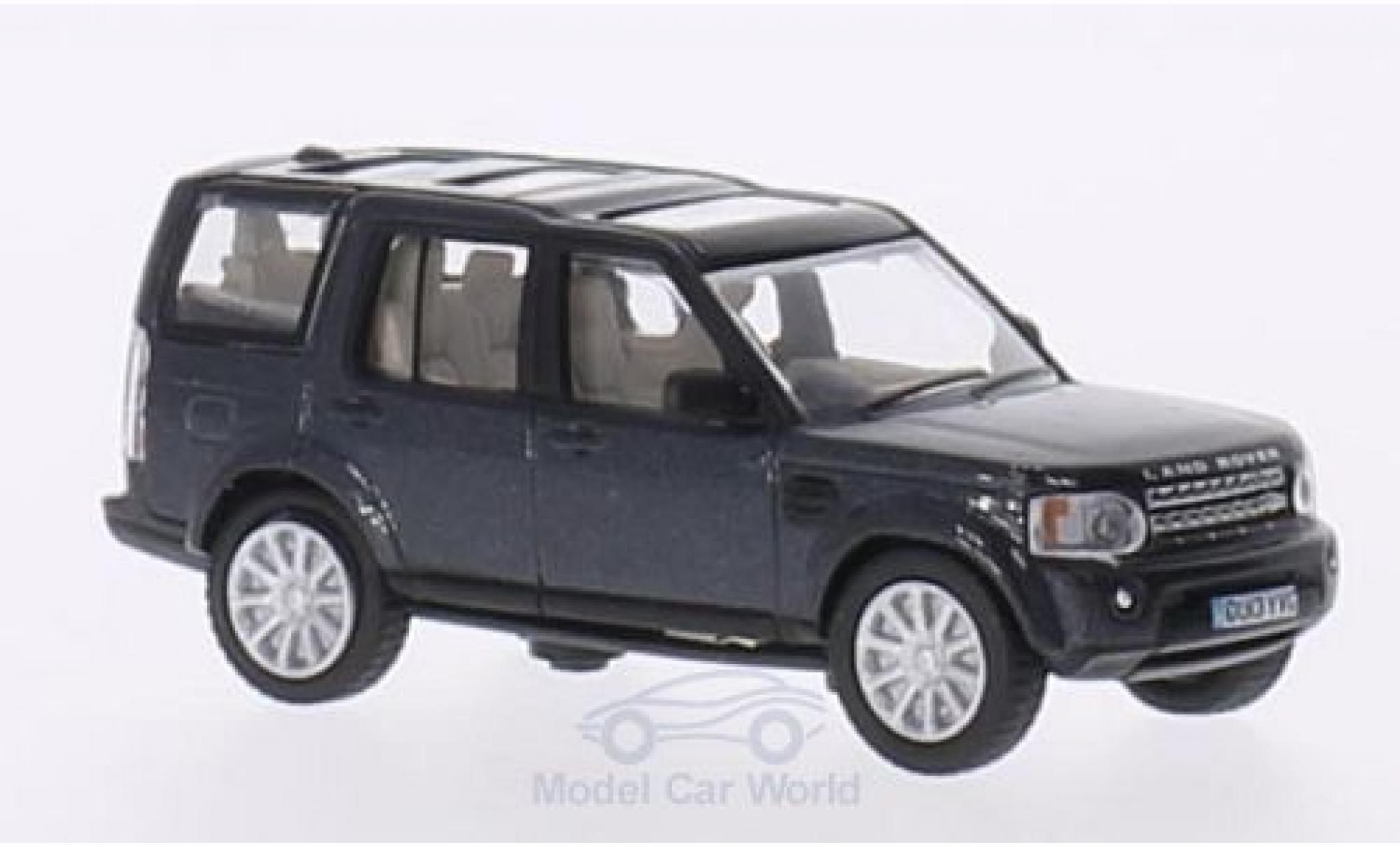Land Rover Discovery 1/76 Oxford 4 metallic blauw RHD modelauto