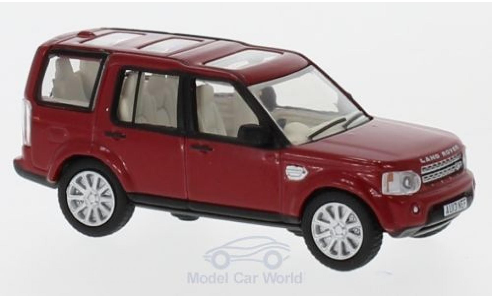 Land Rover Discovery 1/76 Oxford 4 metallic rood modelauto