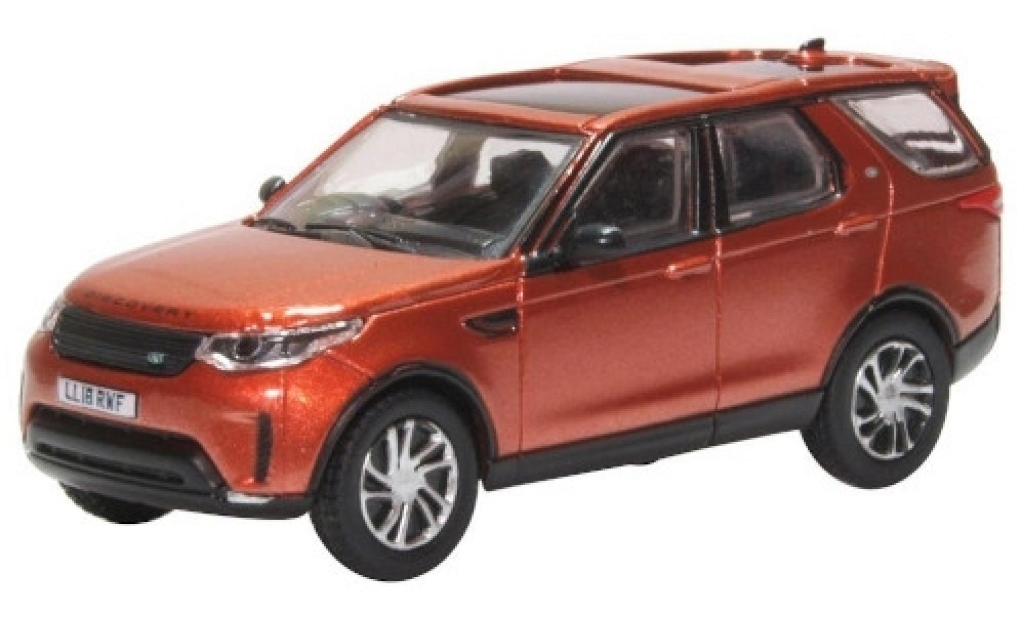 Land Rover Discovery 1/76 Oxford 5 metallic oranje RHD modelauto