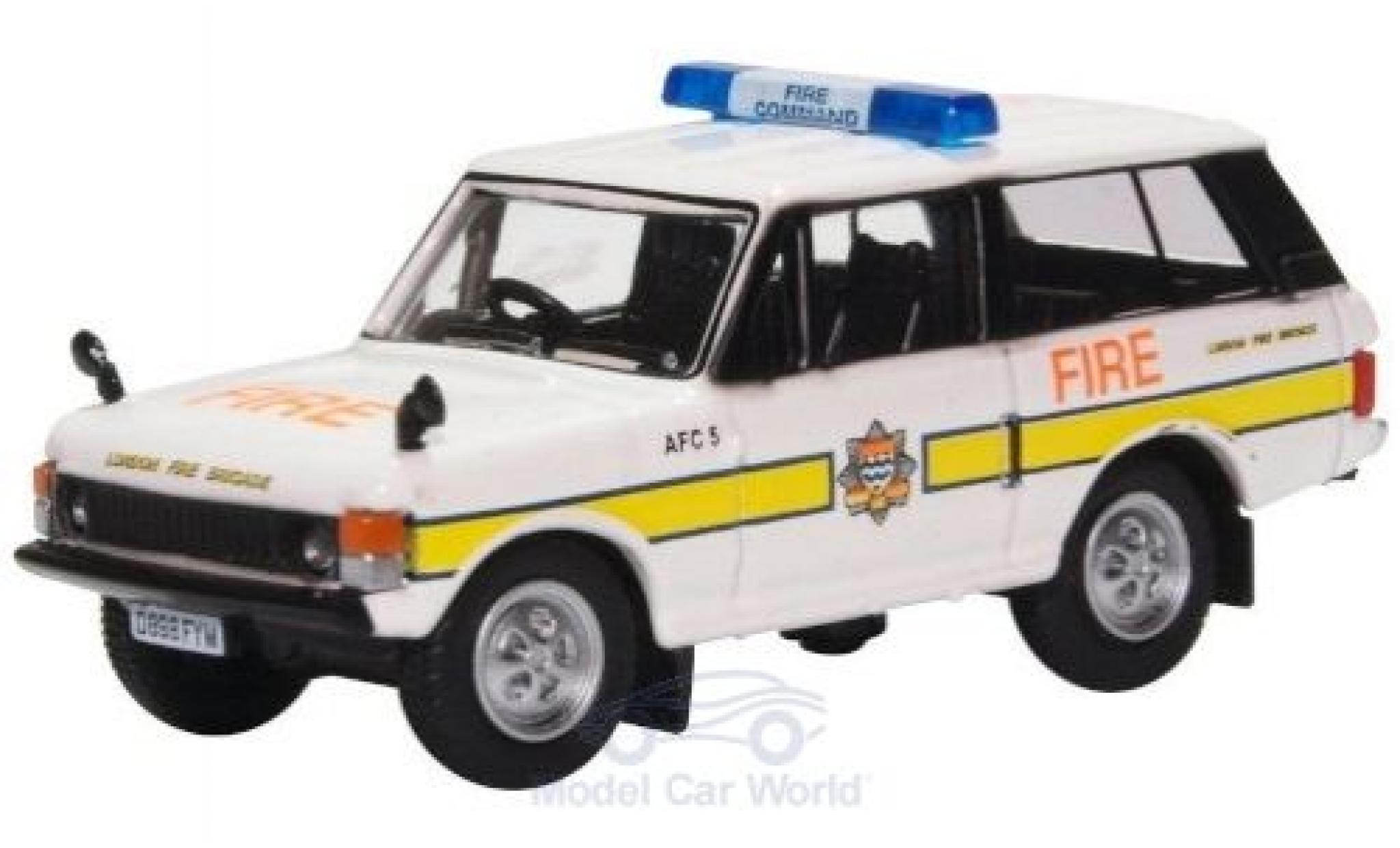 Land Rover Range Rover 1/76 Oxford Classic London Fire Brigade modelauto