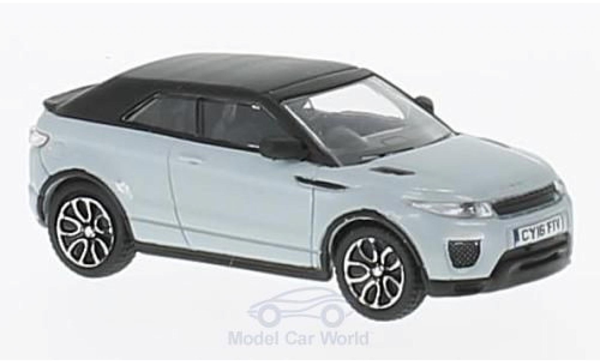 Land Rover Range Rover 1/76 Oxford Evoque Cabriolet grijs modelauto