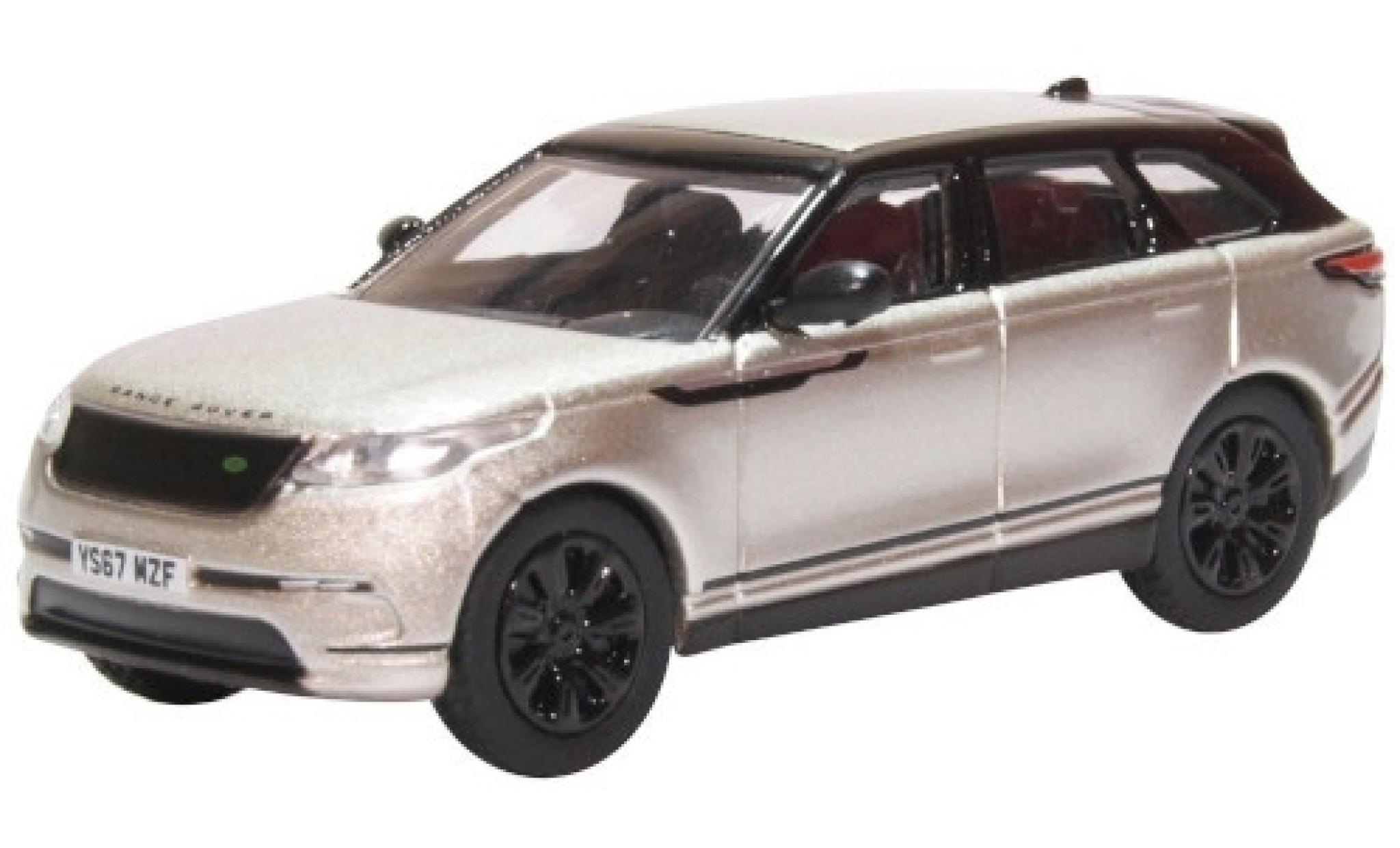 Land Rover Range Rover 1/76 Oxford Velar SE grijs/zwart RHD modelauto