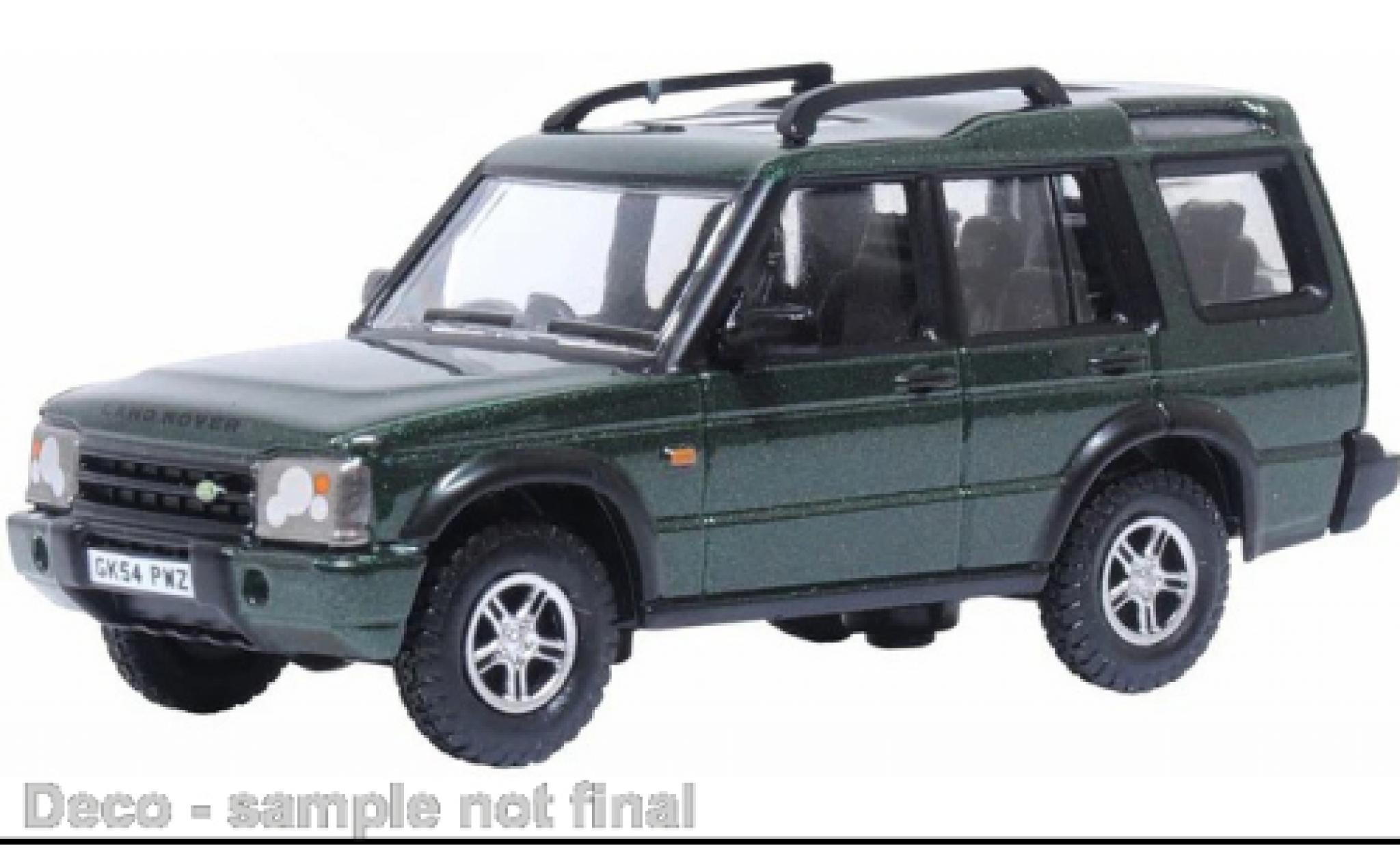 Land Rover Discovery 1/76 Oxford 2 blauw fonc&eacute; modelauto