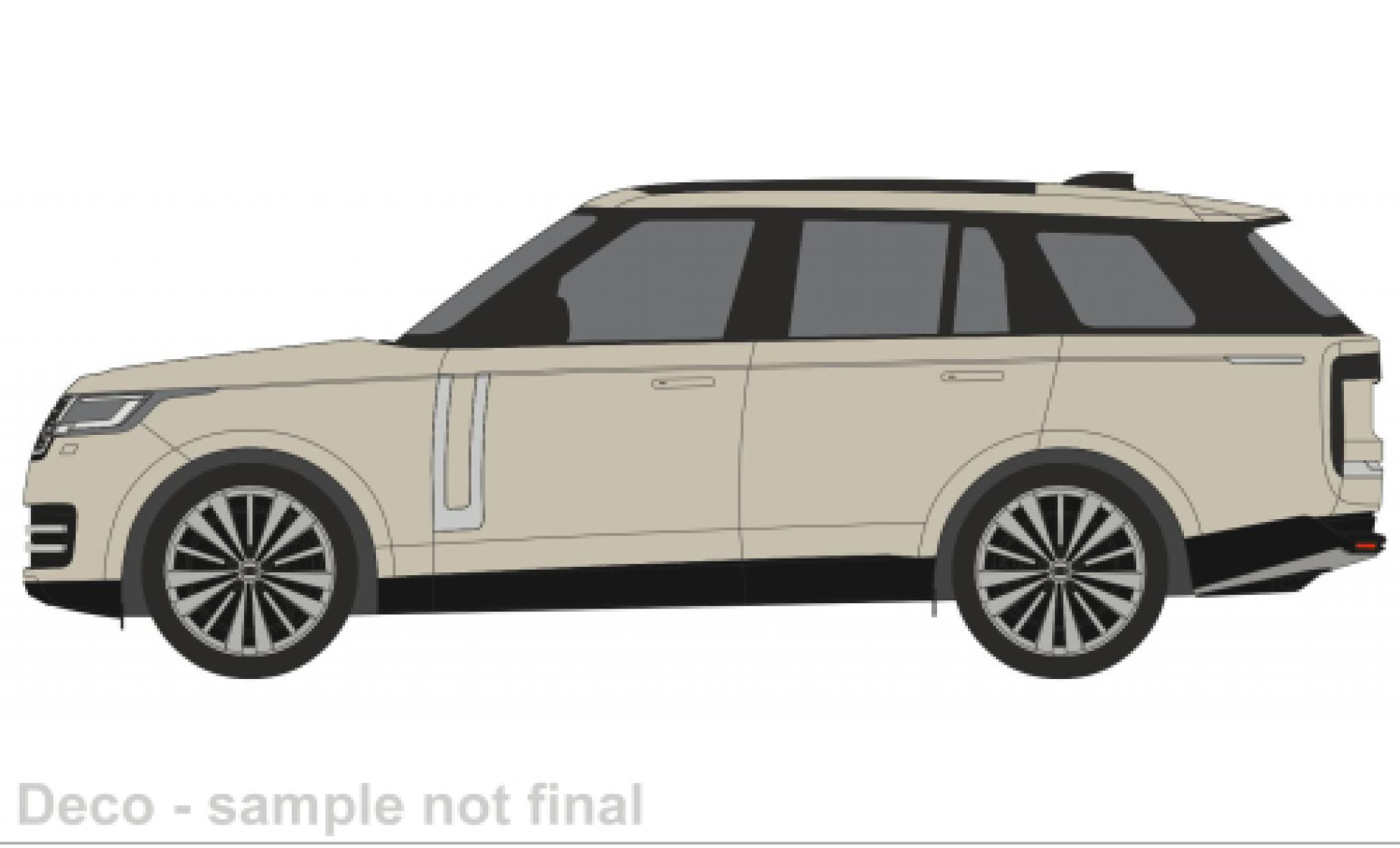 Land Rover Range Rover 1/76 Oxford L460 LWB 1st Edition metallic beige clair modelauto