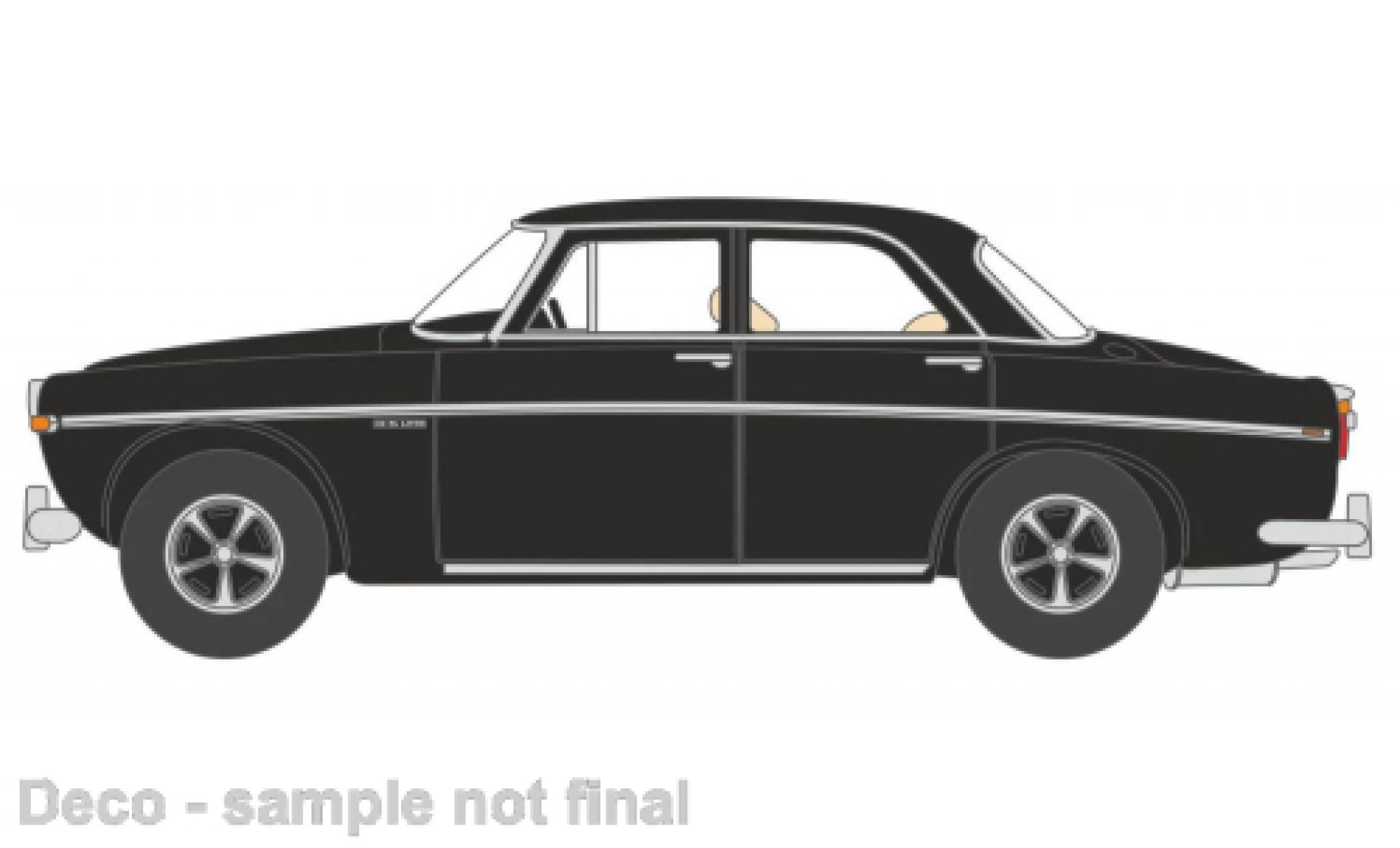 Rover P5B 1/76 Oxford zwart modelauto