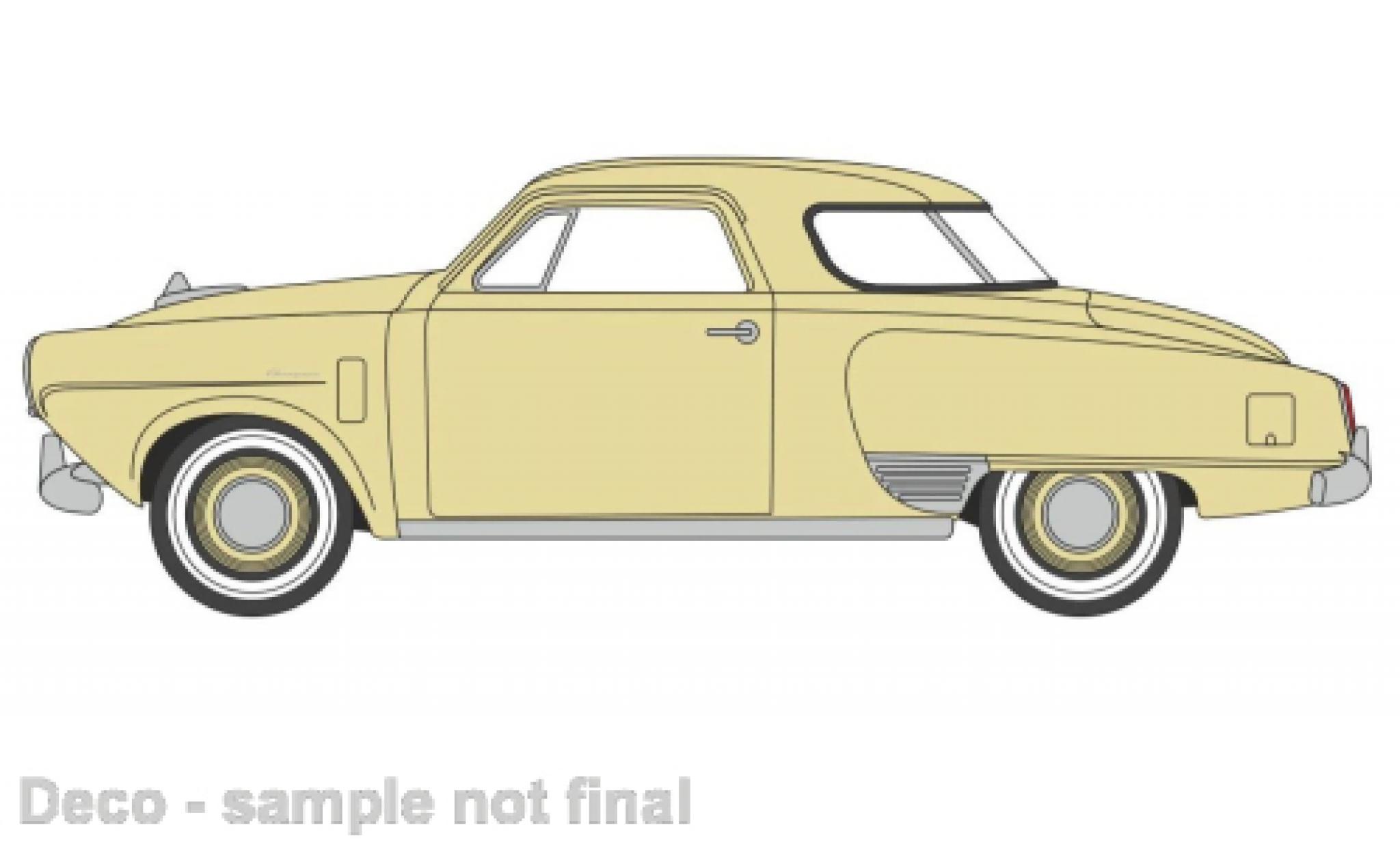 Studebaker Champion 1/87 Oxford Starlight Coupe beige 1950 modelauto