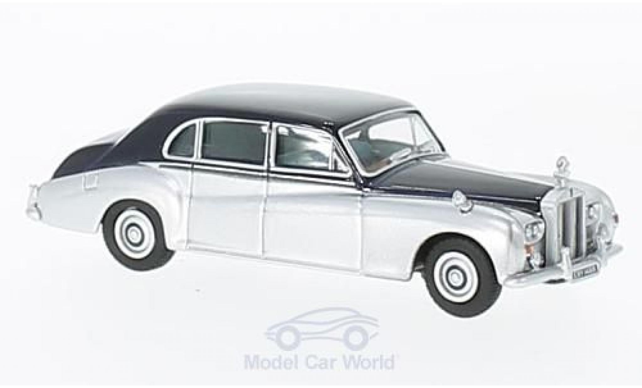 Rolls Royce Phantom 1/76 Oxford V blauw/grijs modelauto