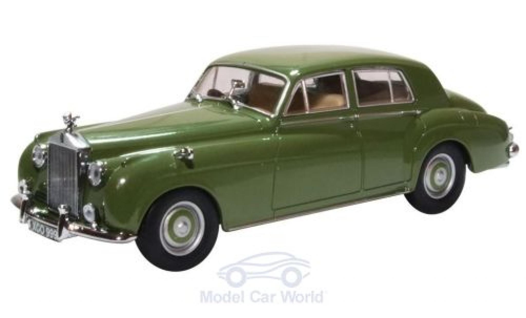 Rolls Royce Silver Cloud 1/43 Oxford I groen RHD modelauto