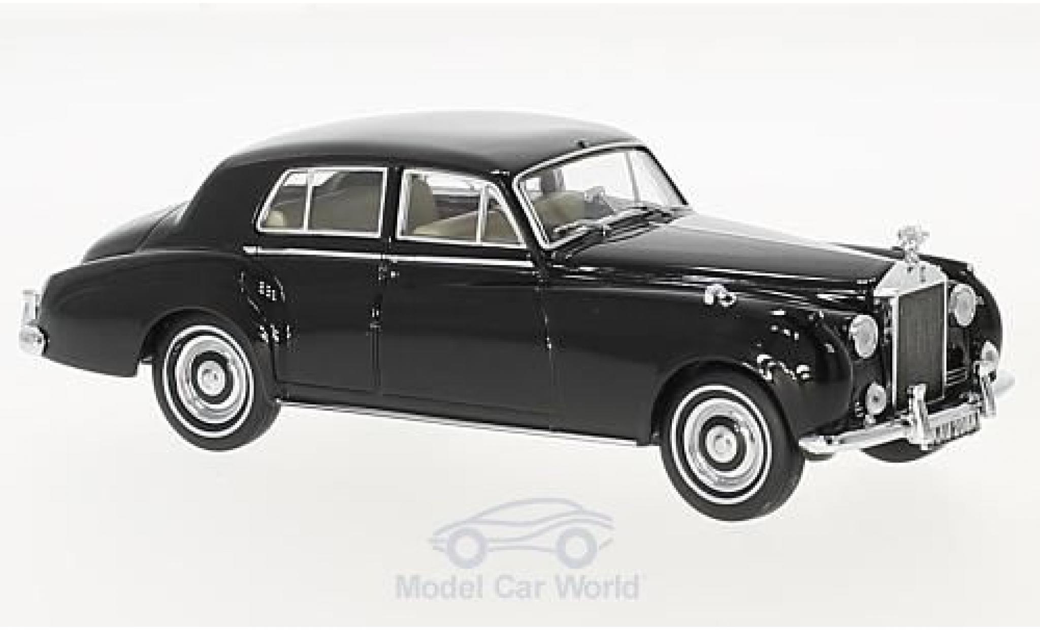 Rolls Royce Silver Cloud 1/43 Oxford I zwart RHD modelauto