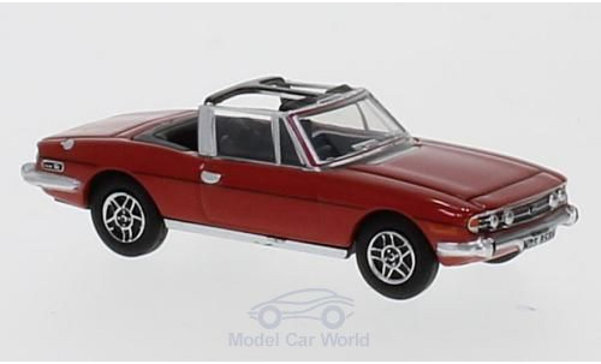 Triumph Stag 1/76 Oxford rood modelauto