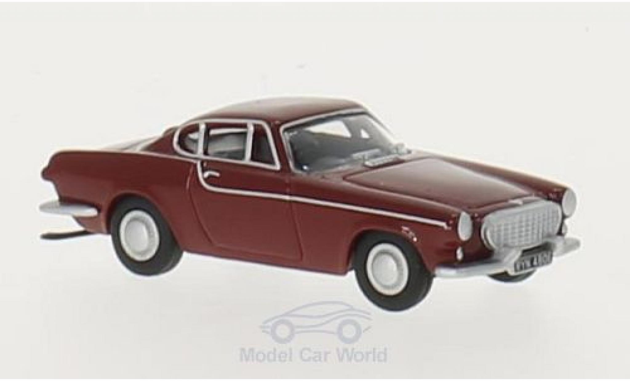 Volvo P1800 1/76 Oxford rood RHD modelauto