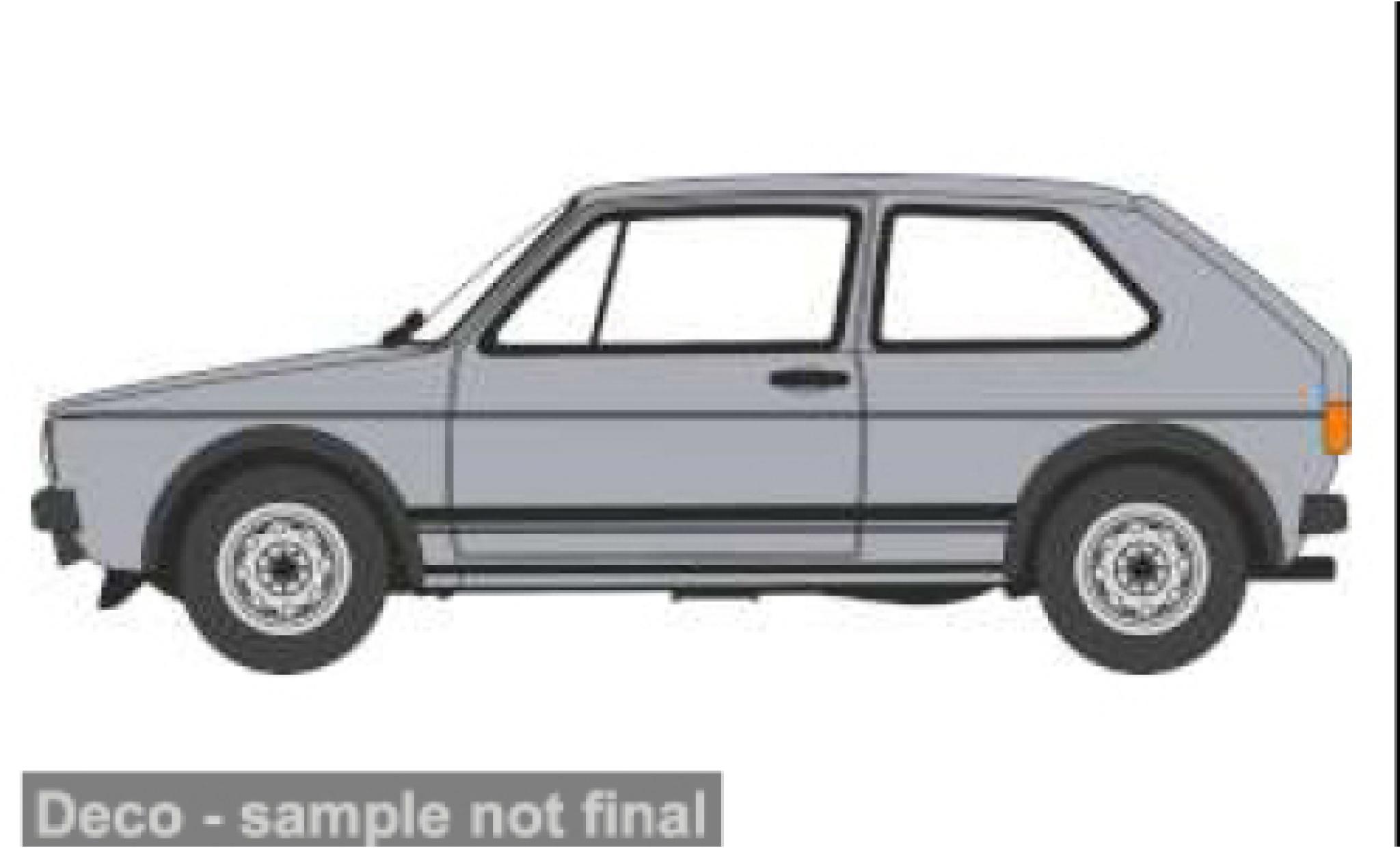 Volkswagen Golf 1/76 Oxford GTI grijs 1:76 modelauto