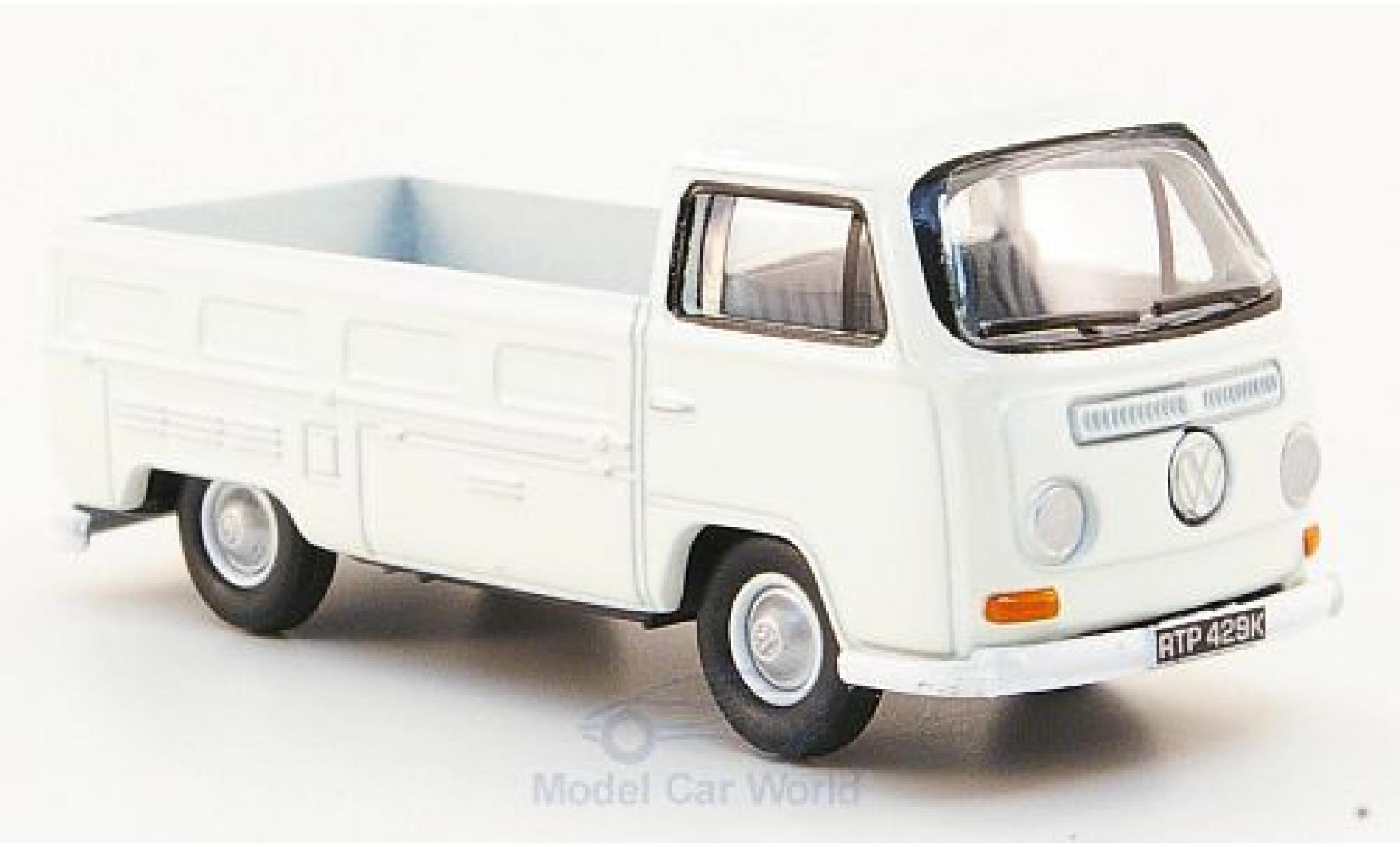 Volkswagen T2 1/76 Oxford Pritsche wit modelauto