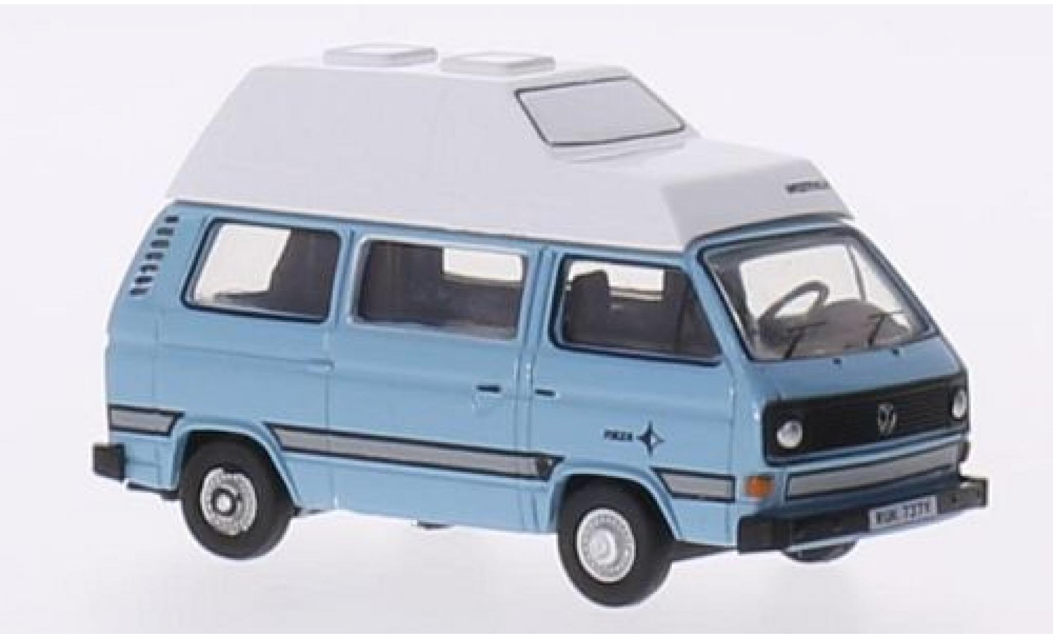 Volkswagen T2 1/76 Oxford 5 Joker blauw/wit modelauto