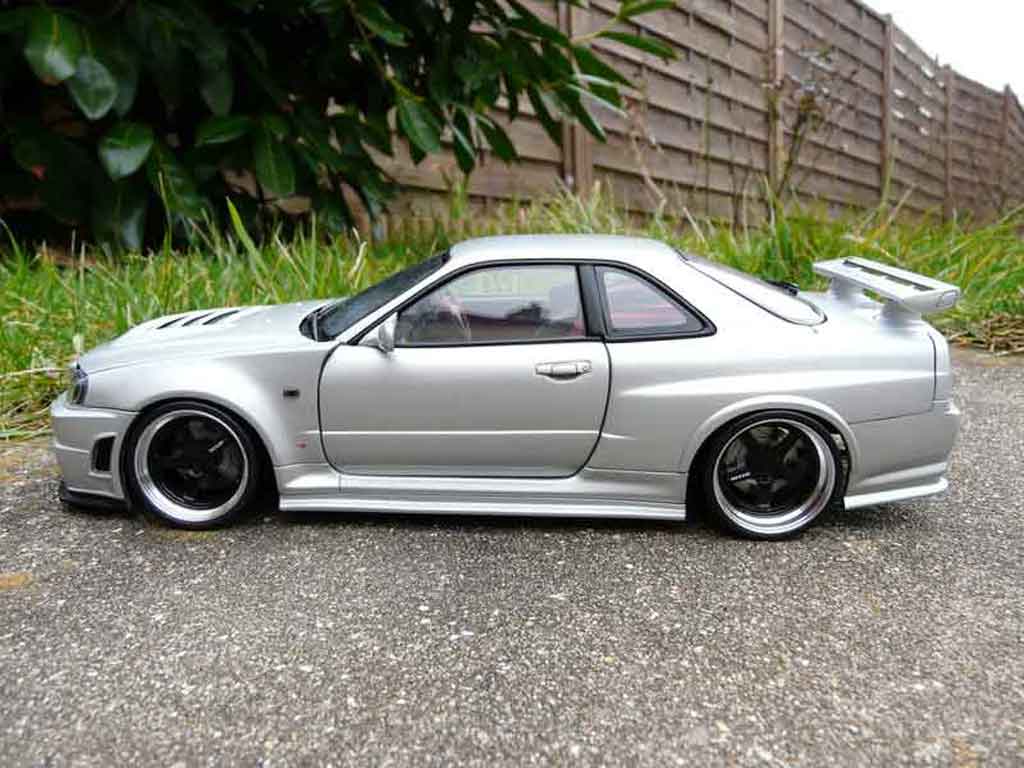 Nissan Skyline R34 GTR nismo z-tune tuning 1/18 Autoart